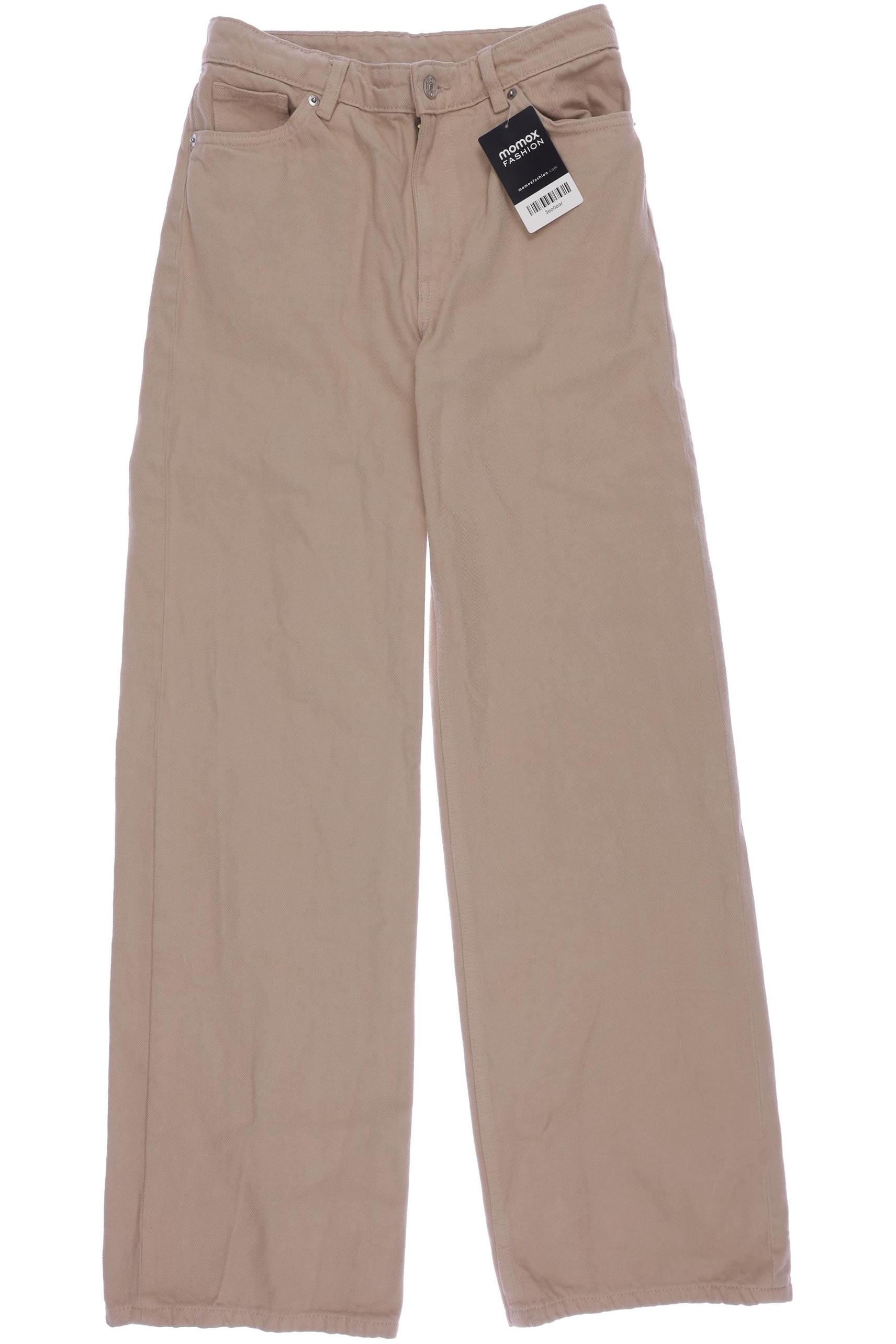 

Monki Damen Jeans, beige, Gr. 26
