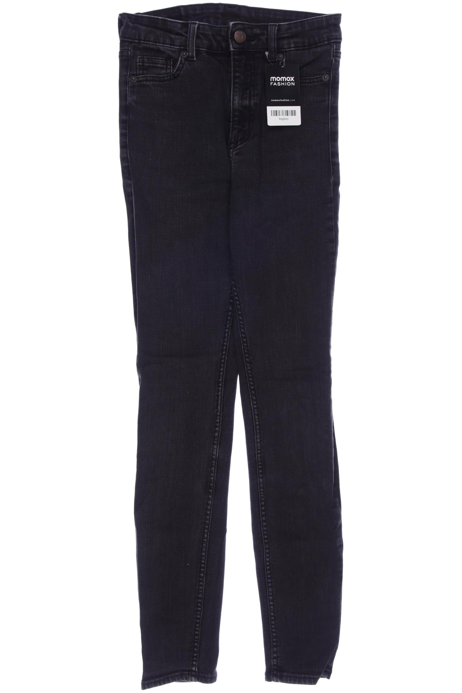 

Monki Damen Jeans, schwarz, Gr. 25