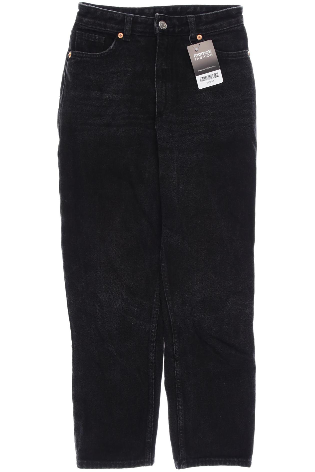 

MONKI Damen Jeans, schwarz