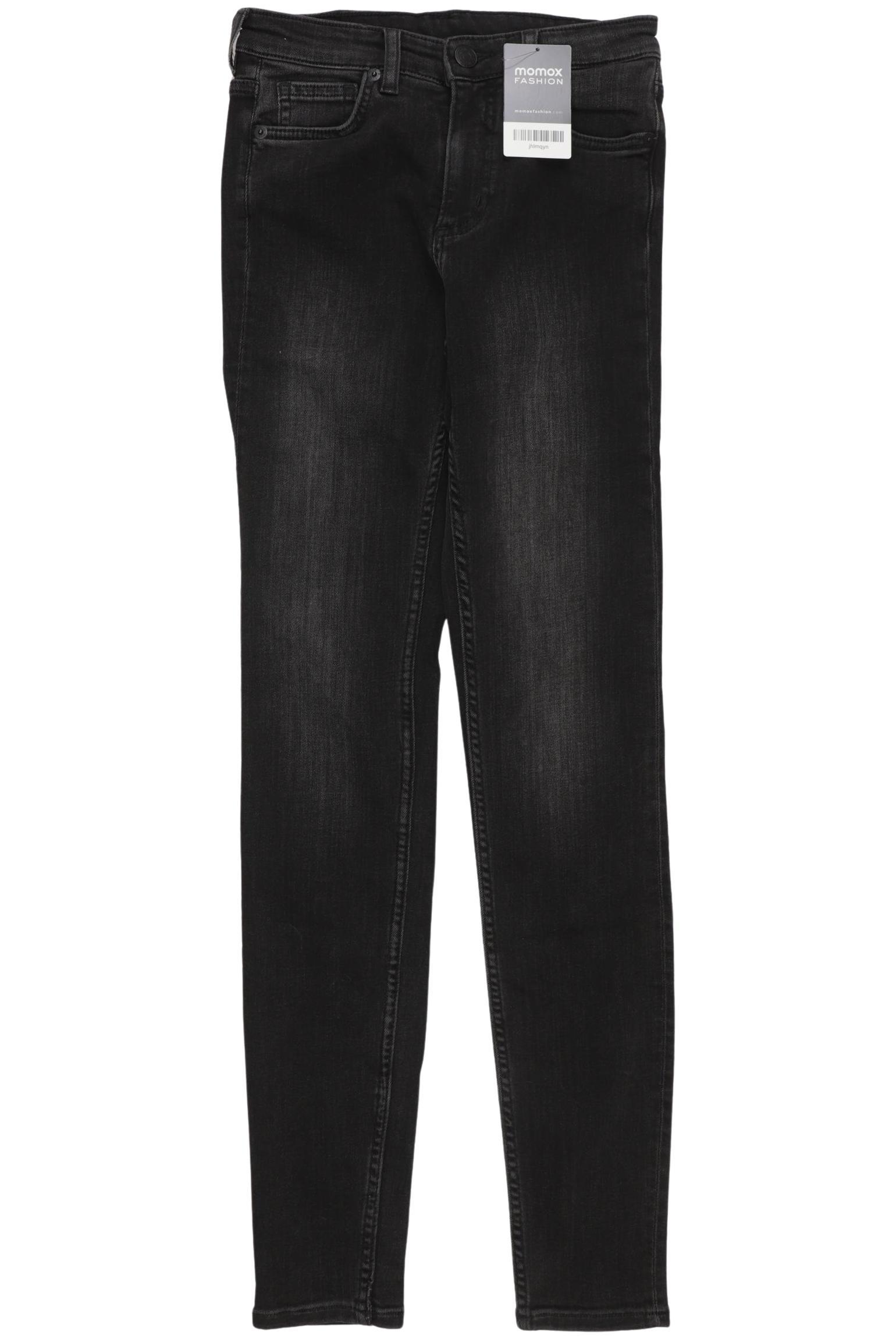 

Monki Damen Jeans, schwarz, Gr. 26