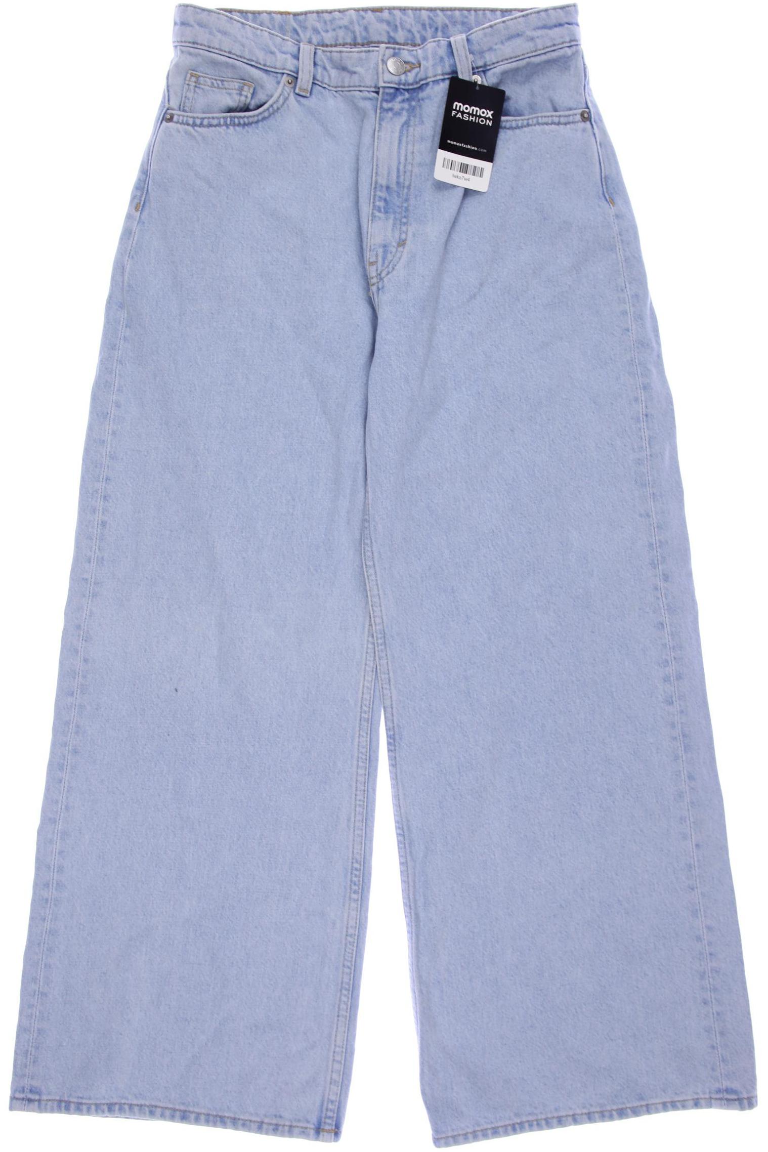 

MONKI Damen Jeans, hellblau