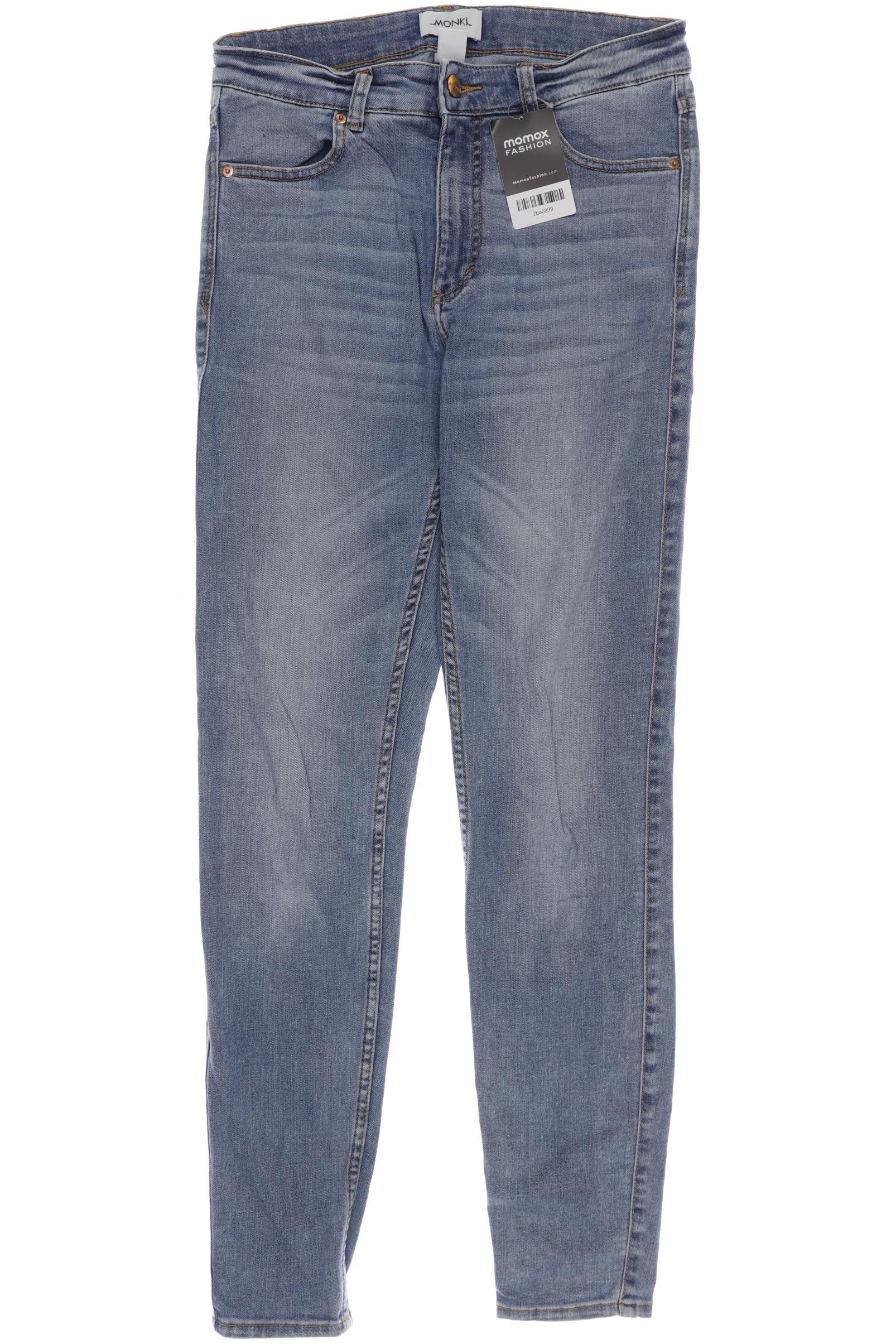 

MONKI Damen Jeans, blau