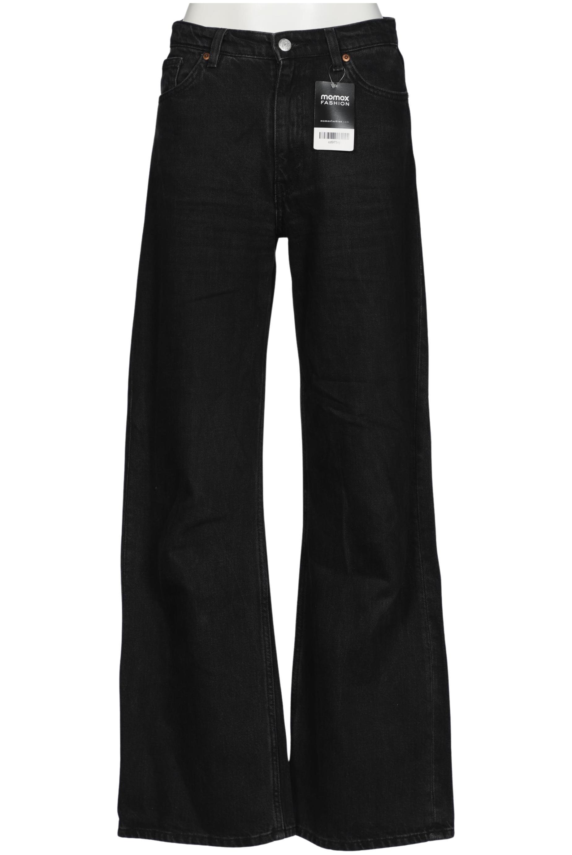 

Monki Damen Jeans, schwarz, Gr. 27