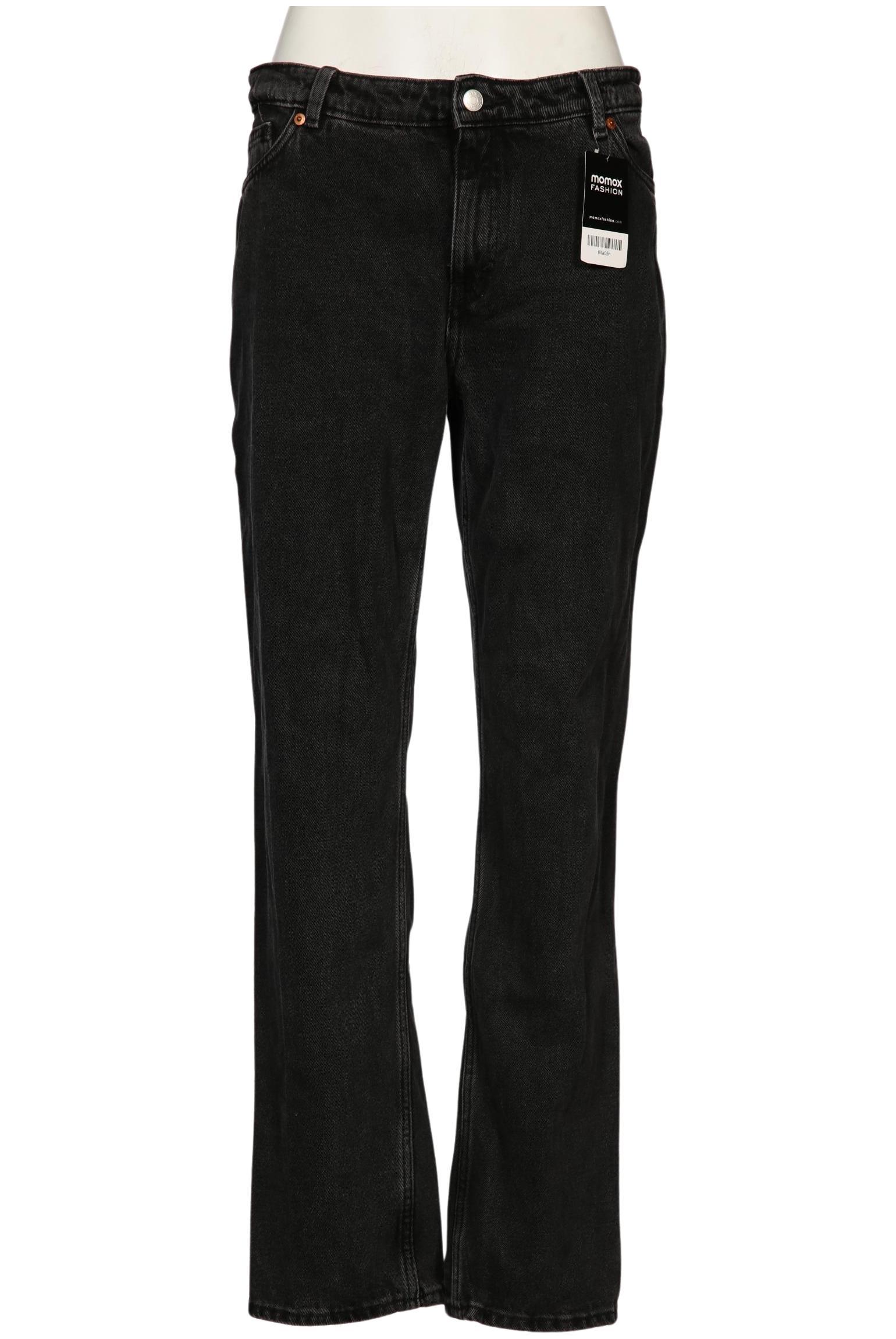 

Monki Damen Jeans, schwarz, Gr. 30