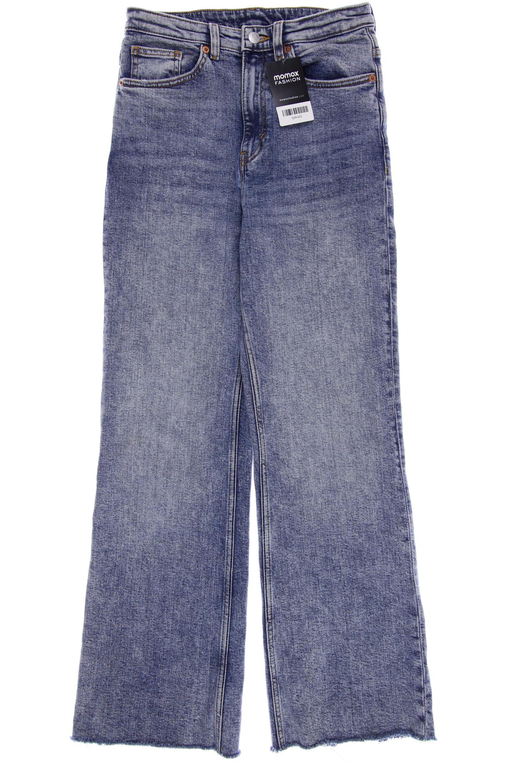 

MONKI Damen Jeans, blau