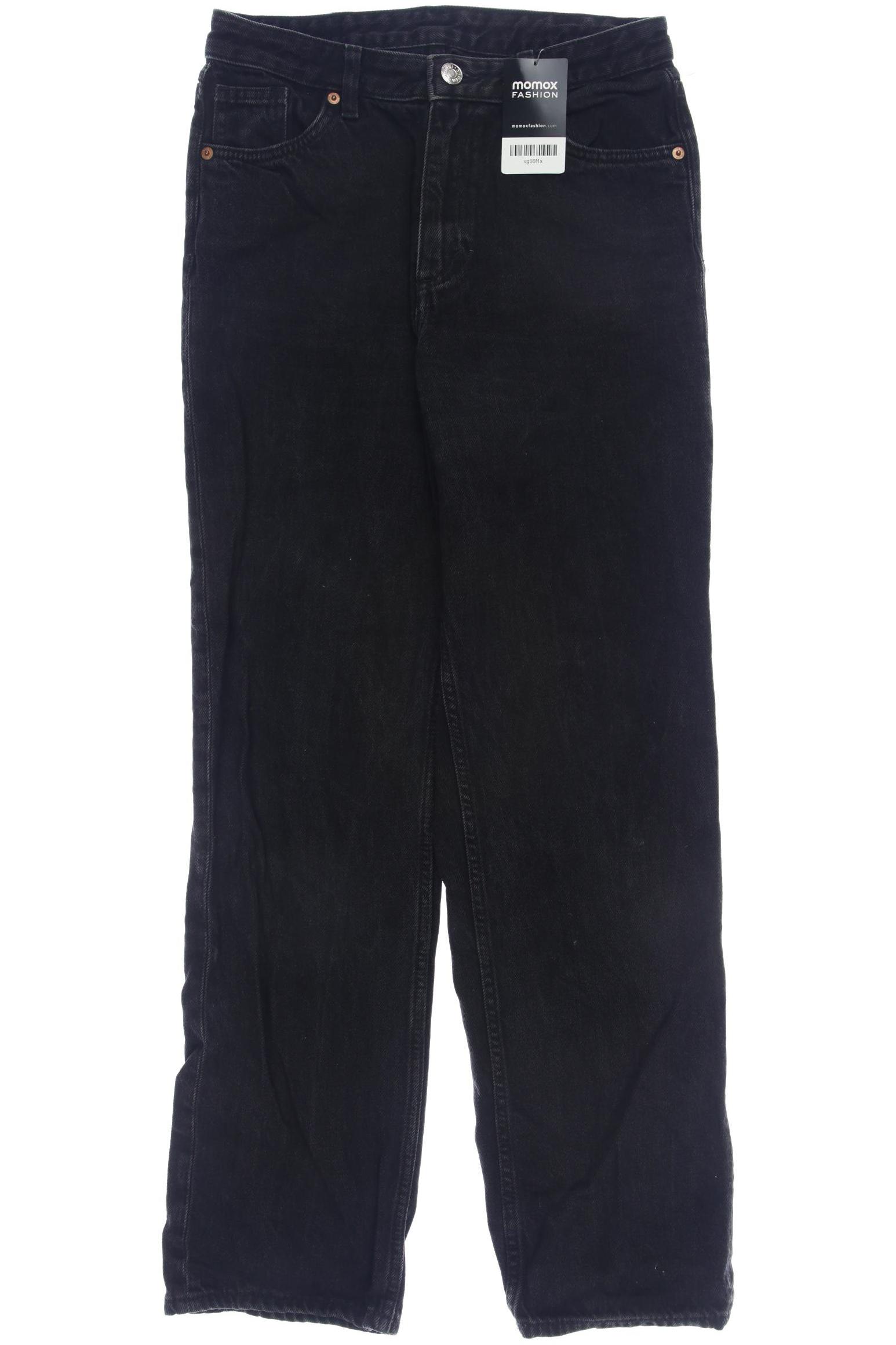 

Monki Damen Jeans, schwarz, Gr. 28