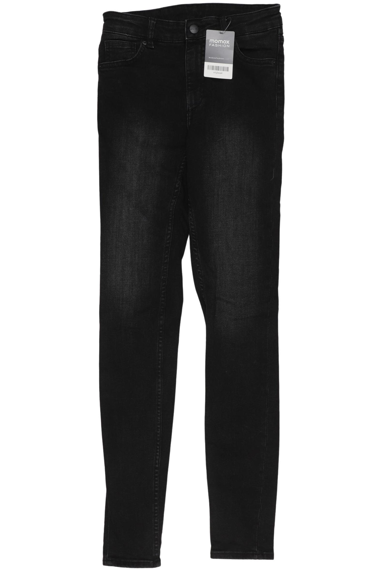 

Monki Damen Jeans, schwarz, Gr. 26