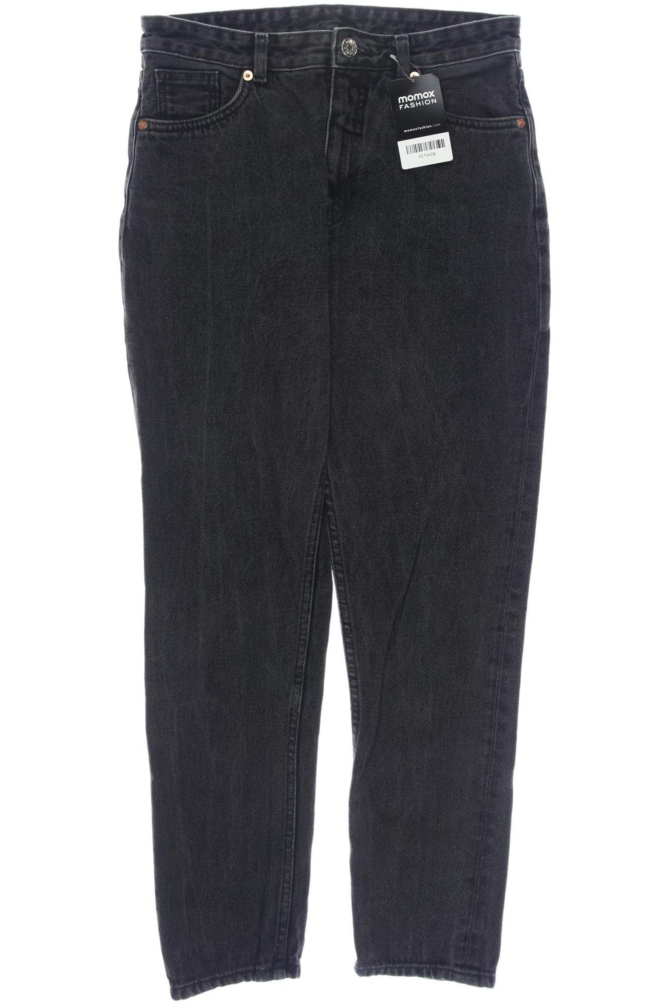 

Monki Damen Jeans, schwarz, Gr. 28