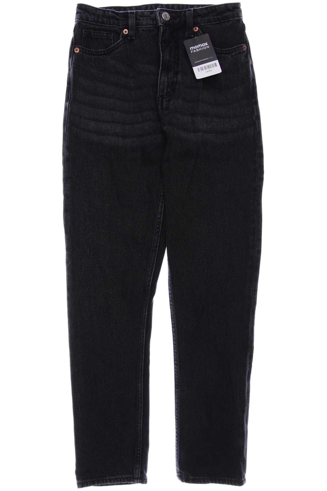 

Monki Damen Jeans, schwarz, Gr. 25