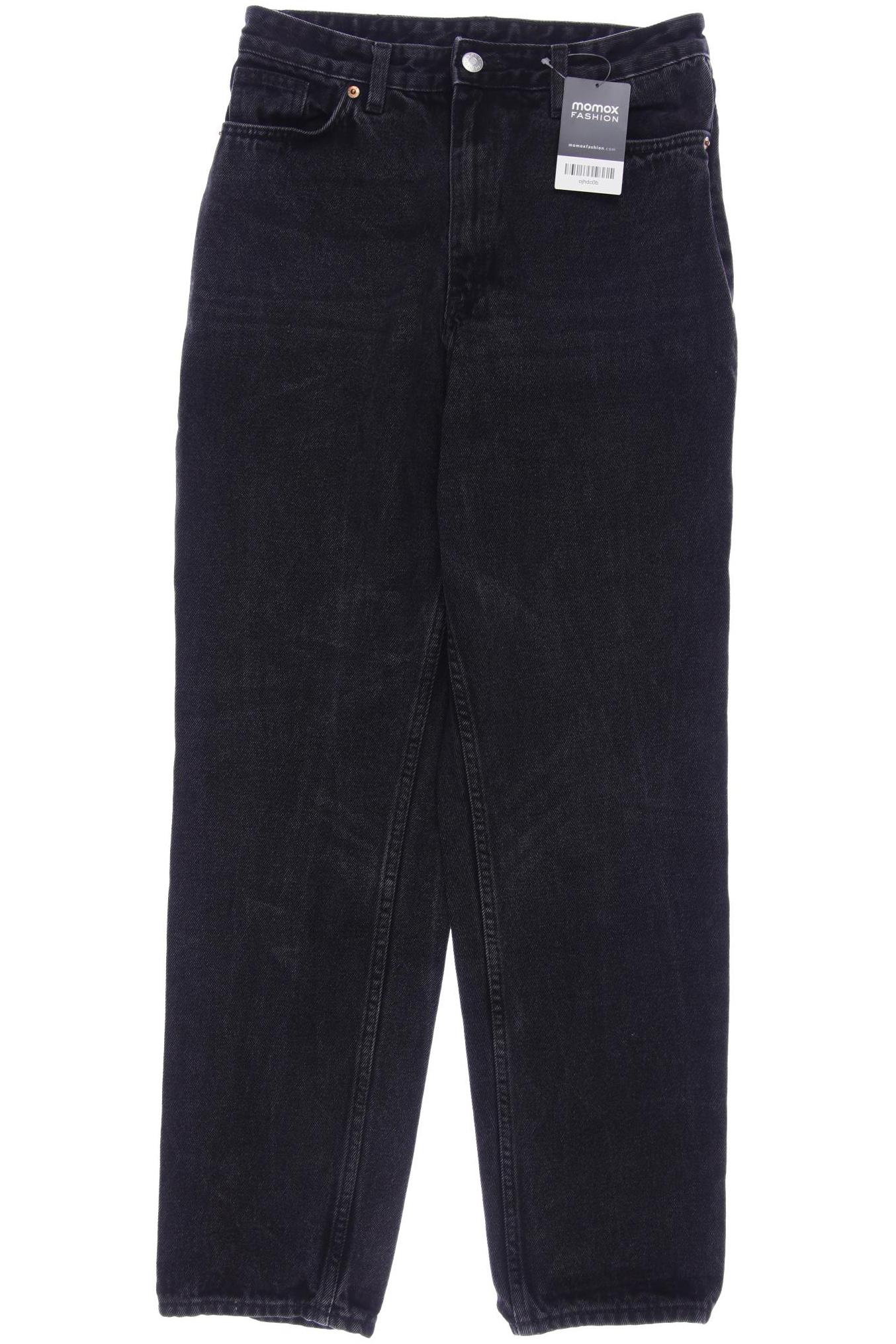 

Monki Damen Jeans, schwarz, Gr. 38