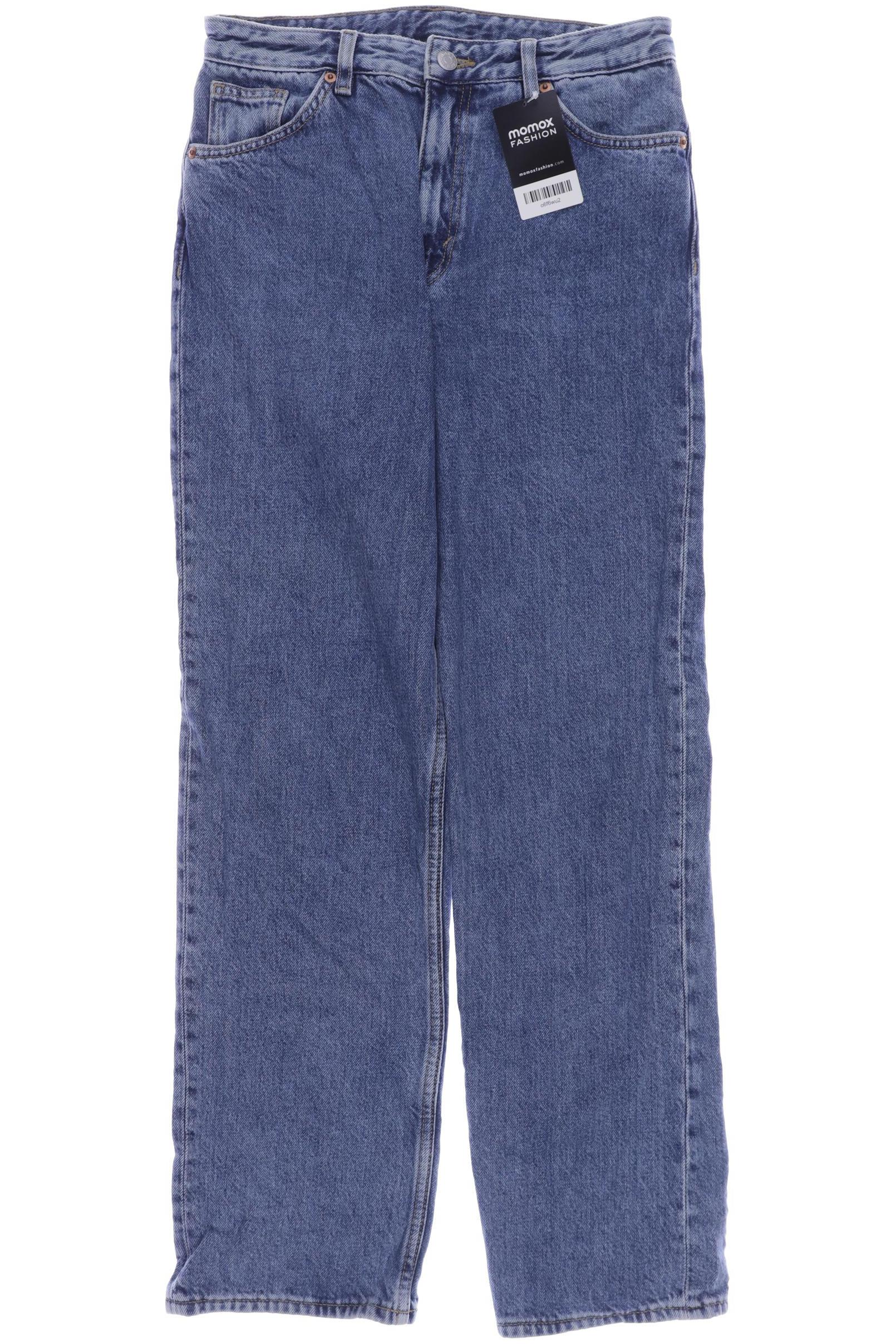 

MONKI Damen Jeans, blau