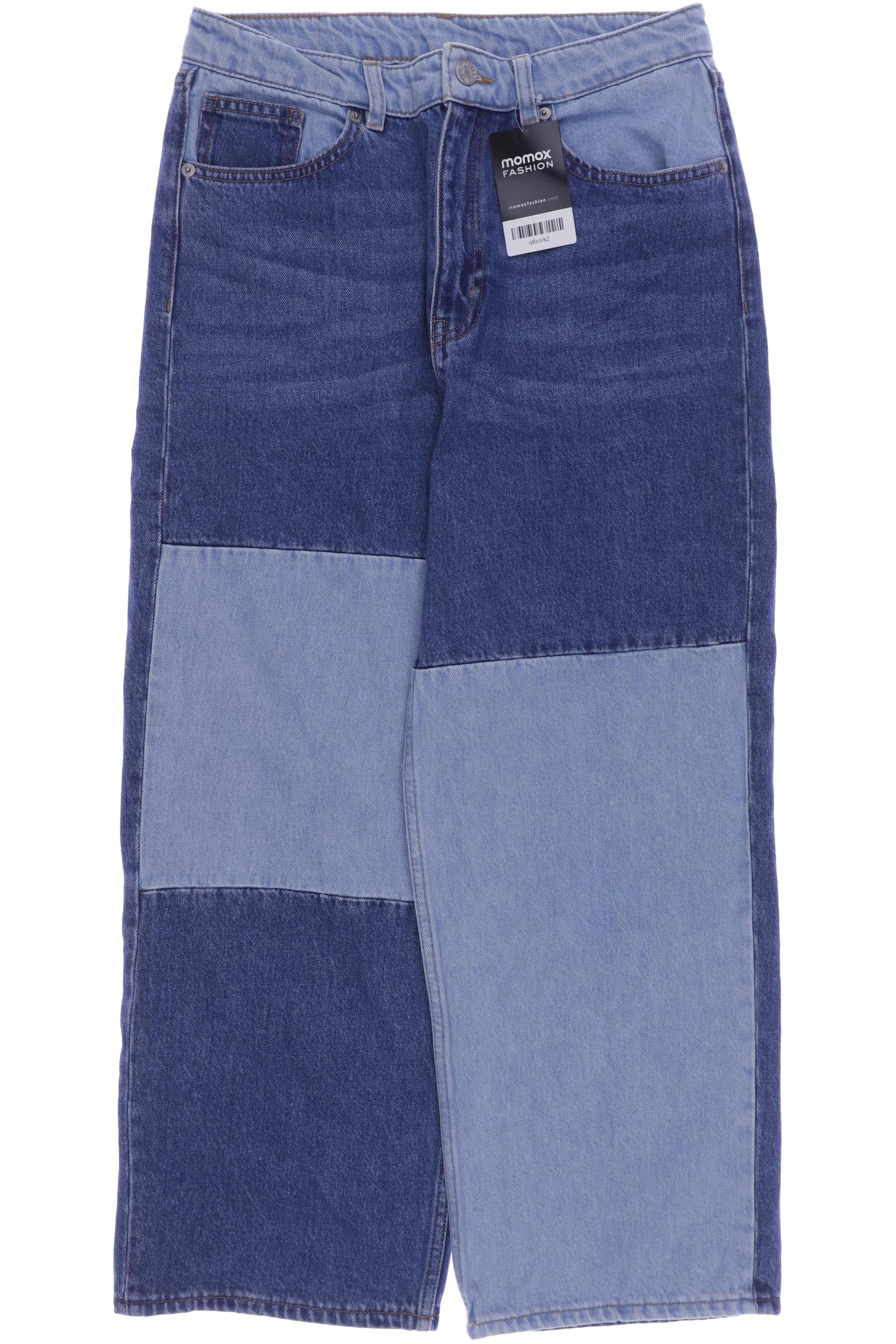 

MONKI Damen Jeans, blau