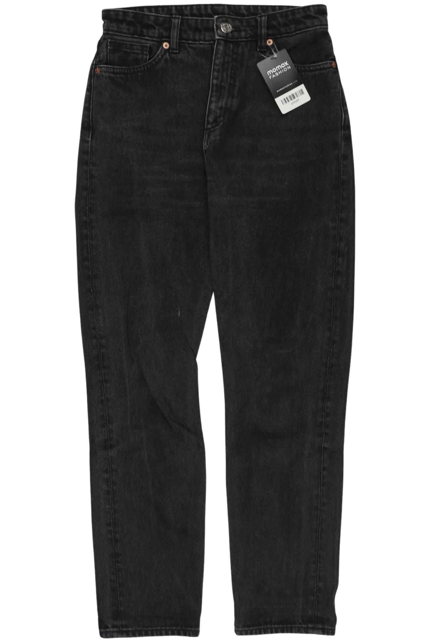 

Monki Damen Jeans, schwarz, Gr. 26