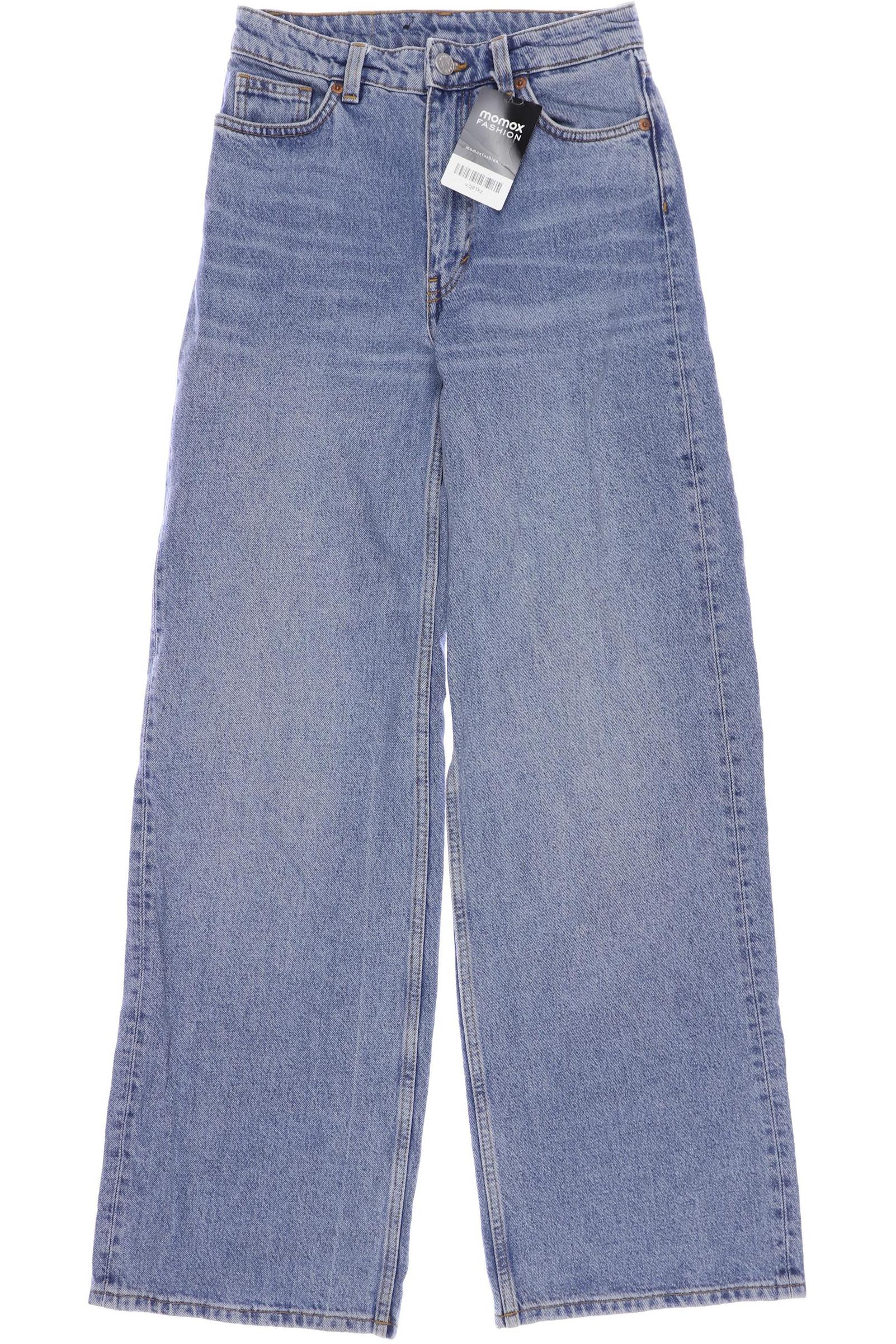 

MONKI Damen Jeans, blau
