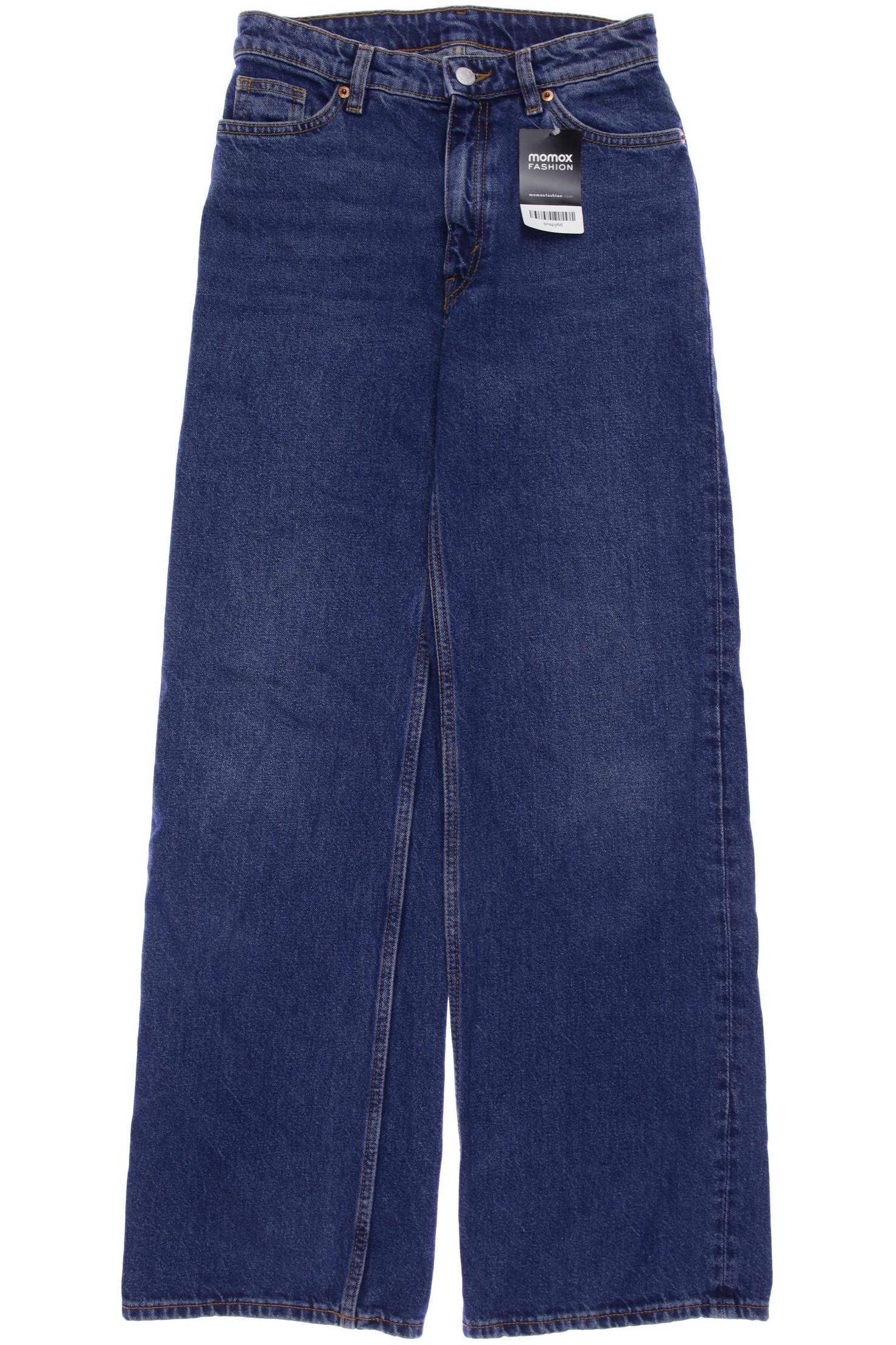 

MONKI Damen Jeans, blau