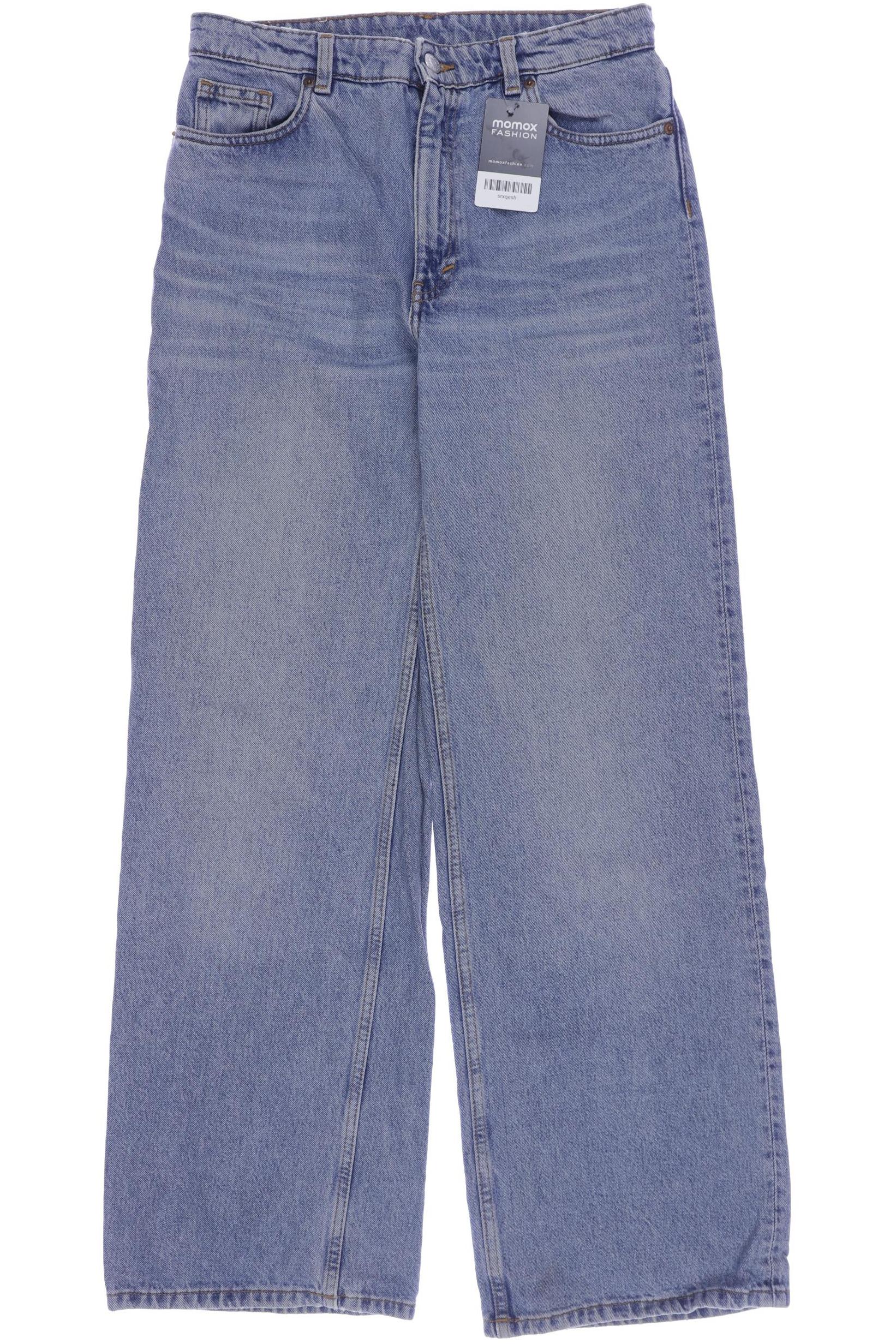 

MONKI Damen Jeans, blau
