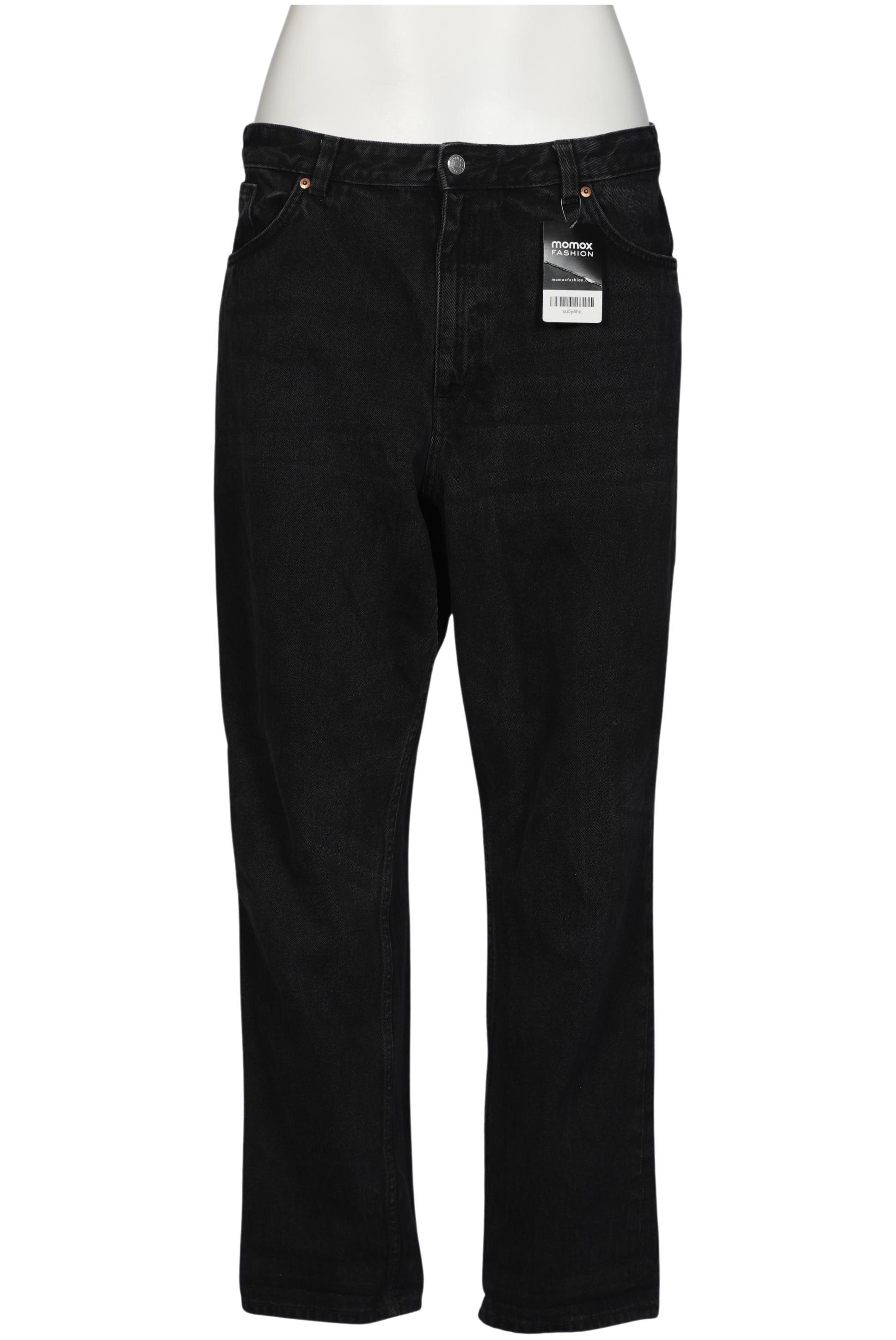 

Monki Damen Jeans, schwarz, Gr. 36