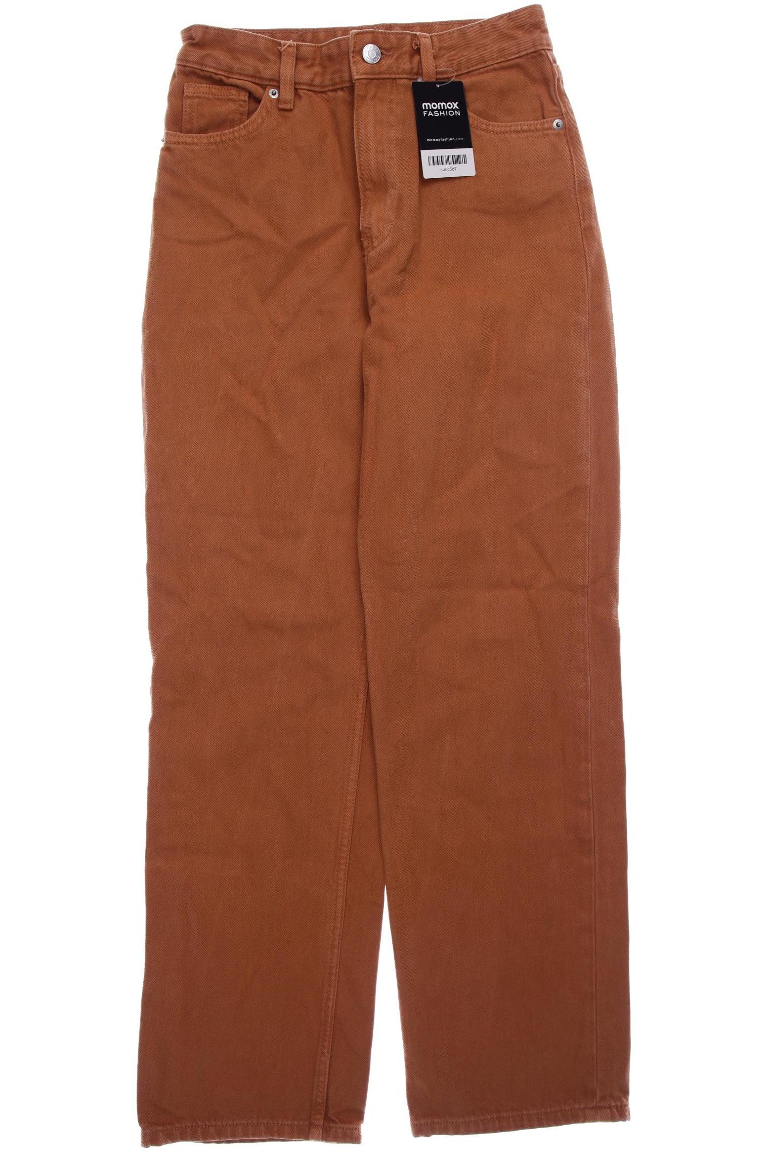 

MONKI Damen Jeans, orange