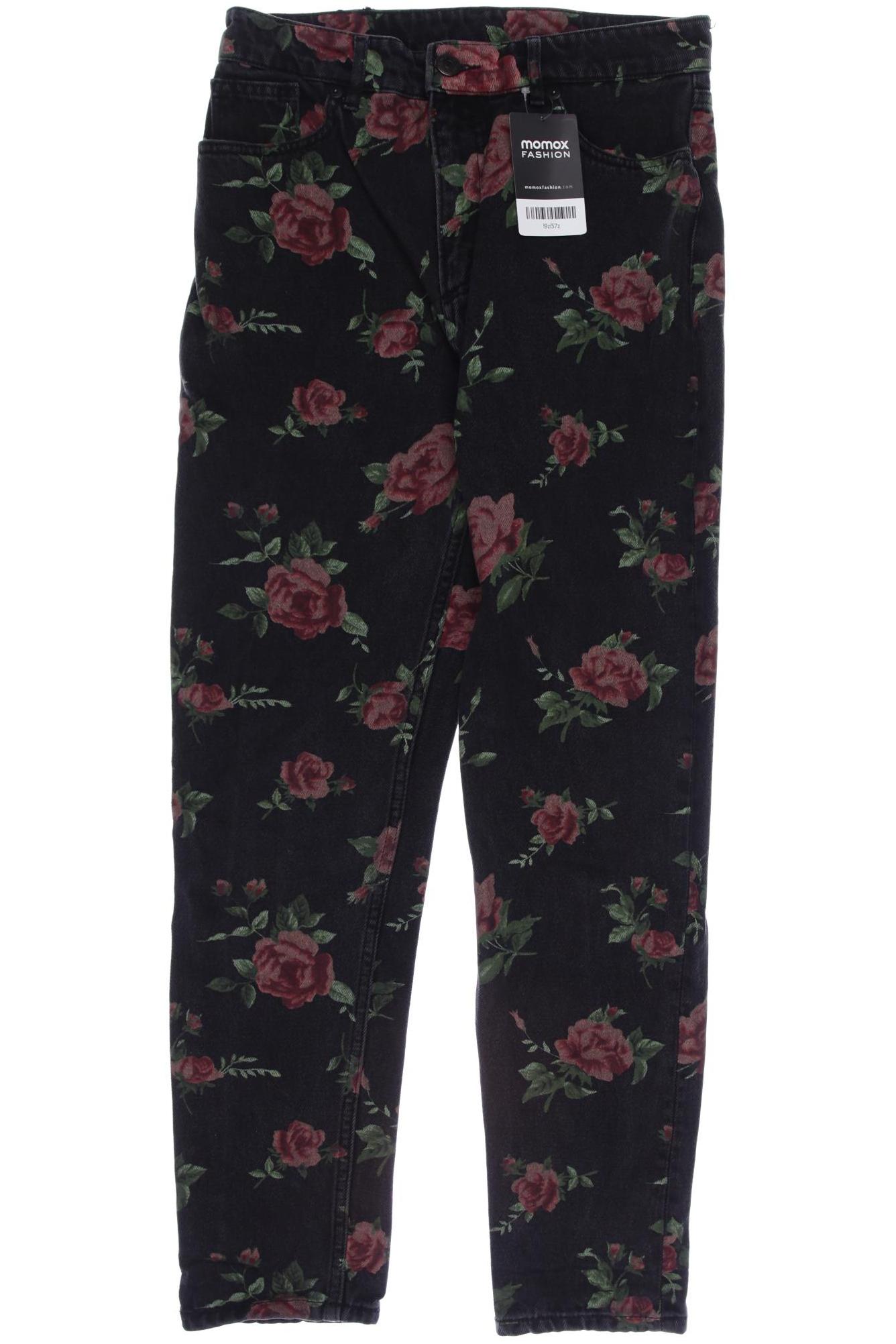 

Monki Damen Jeans, schwarz, Gr. 28