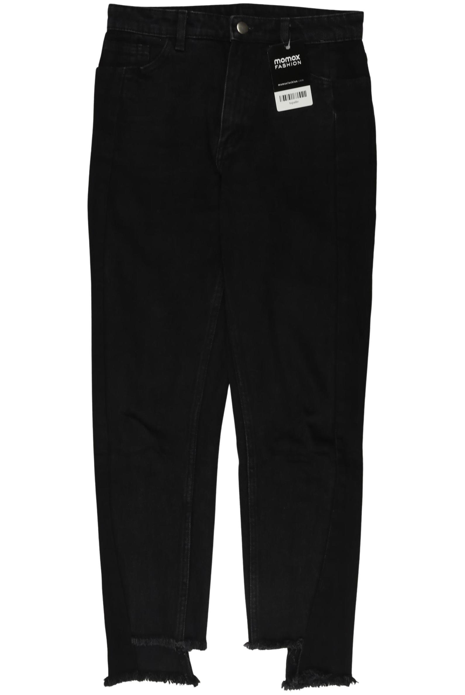 

Monki Damen Jeans, schwarz, Gr. 26