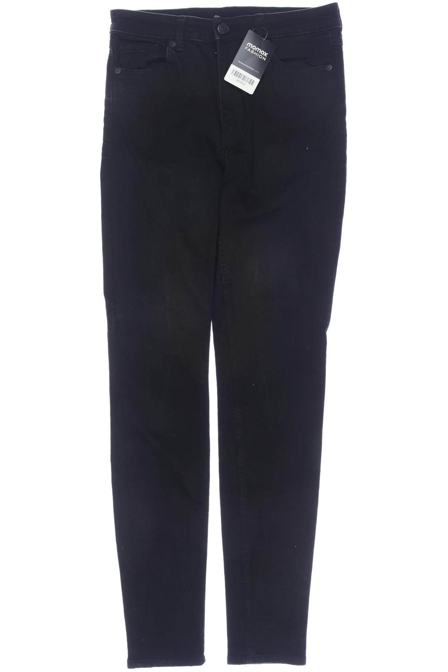 

Monki Damen Jeans, schwarz, Gr. 28