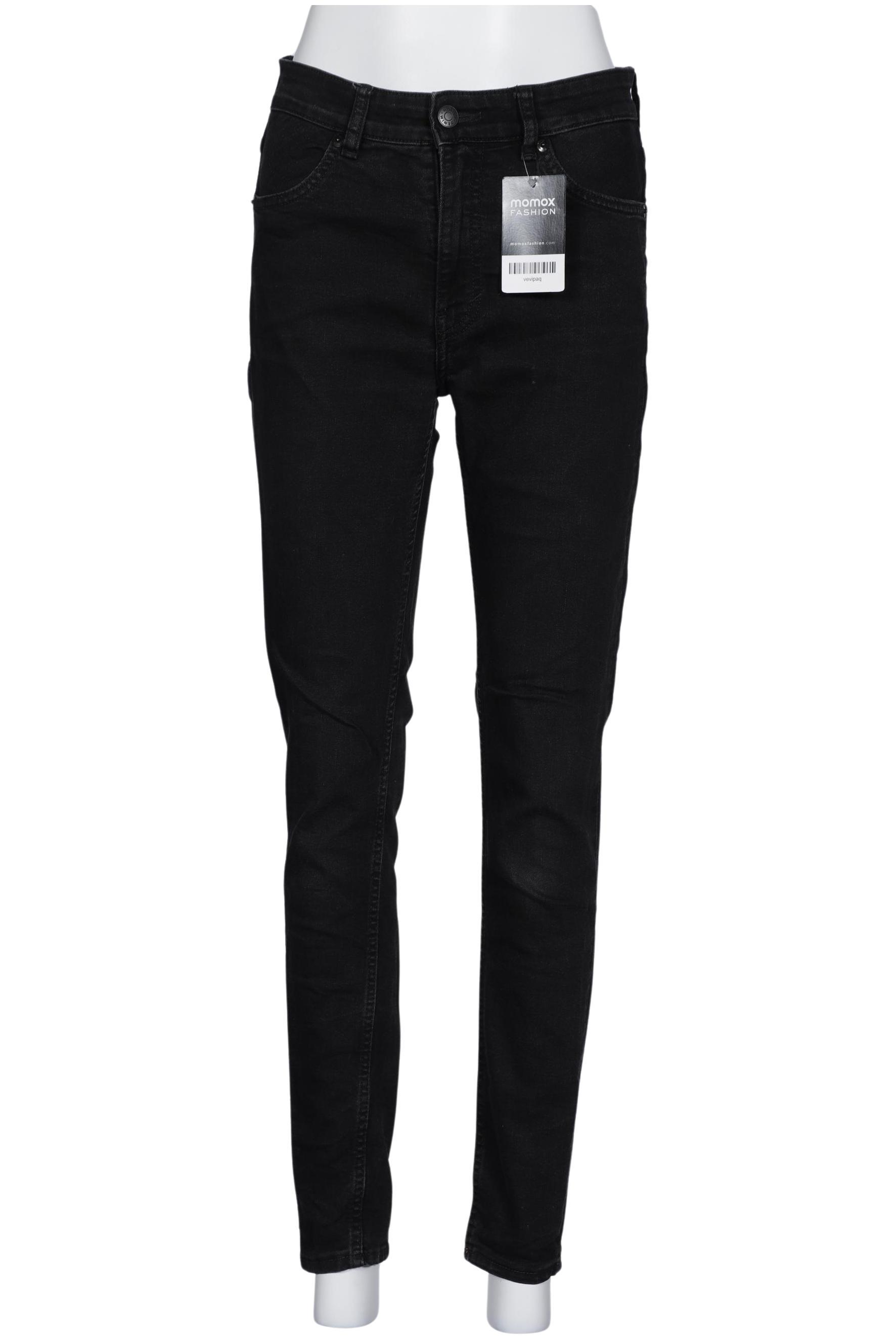 

Monki Damen Jeans, schwarz, Gr. 28