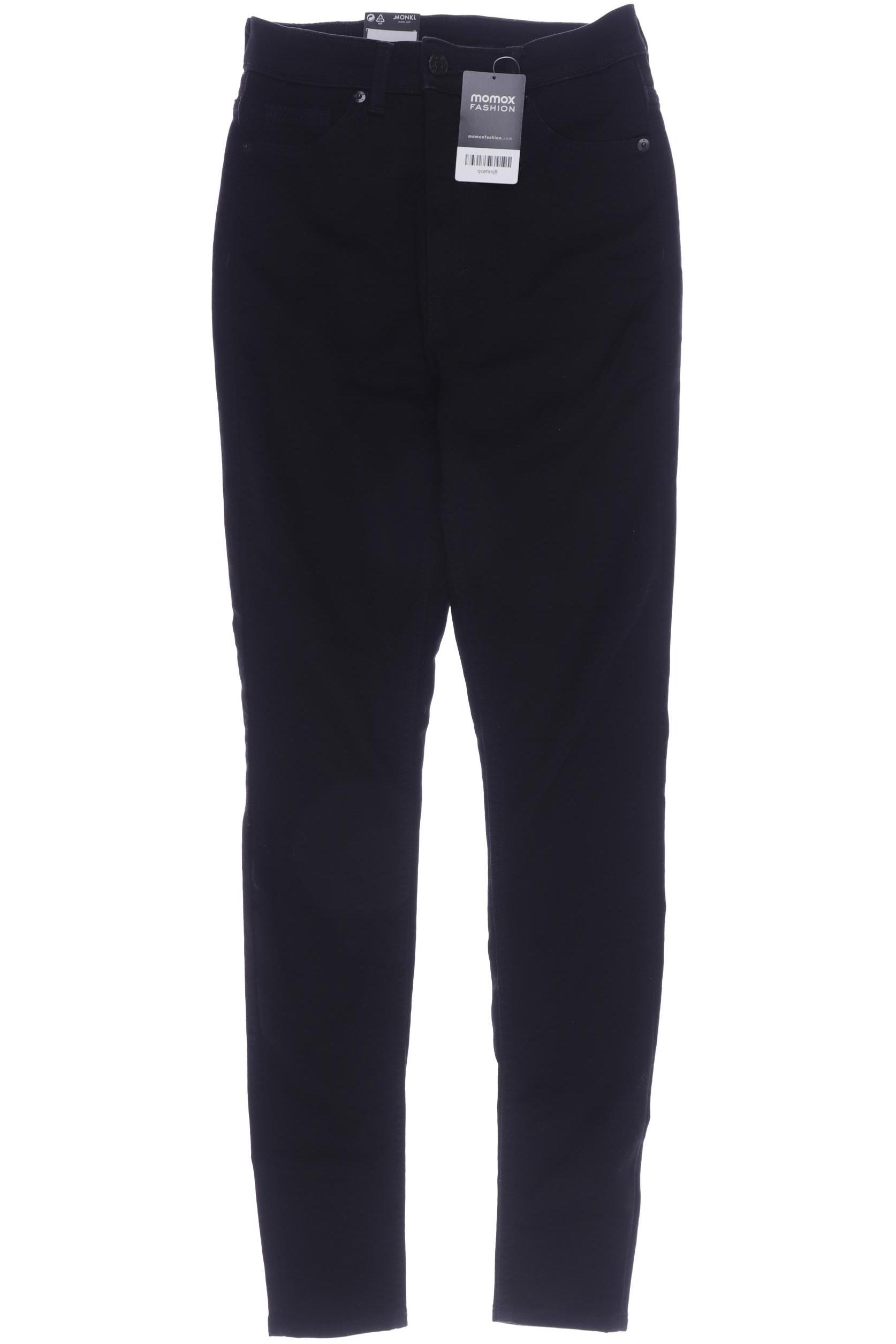 

MONKI Damen Jeans, schwarz