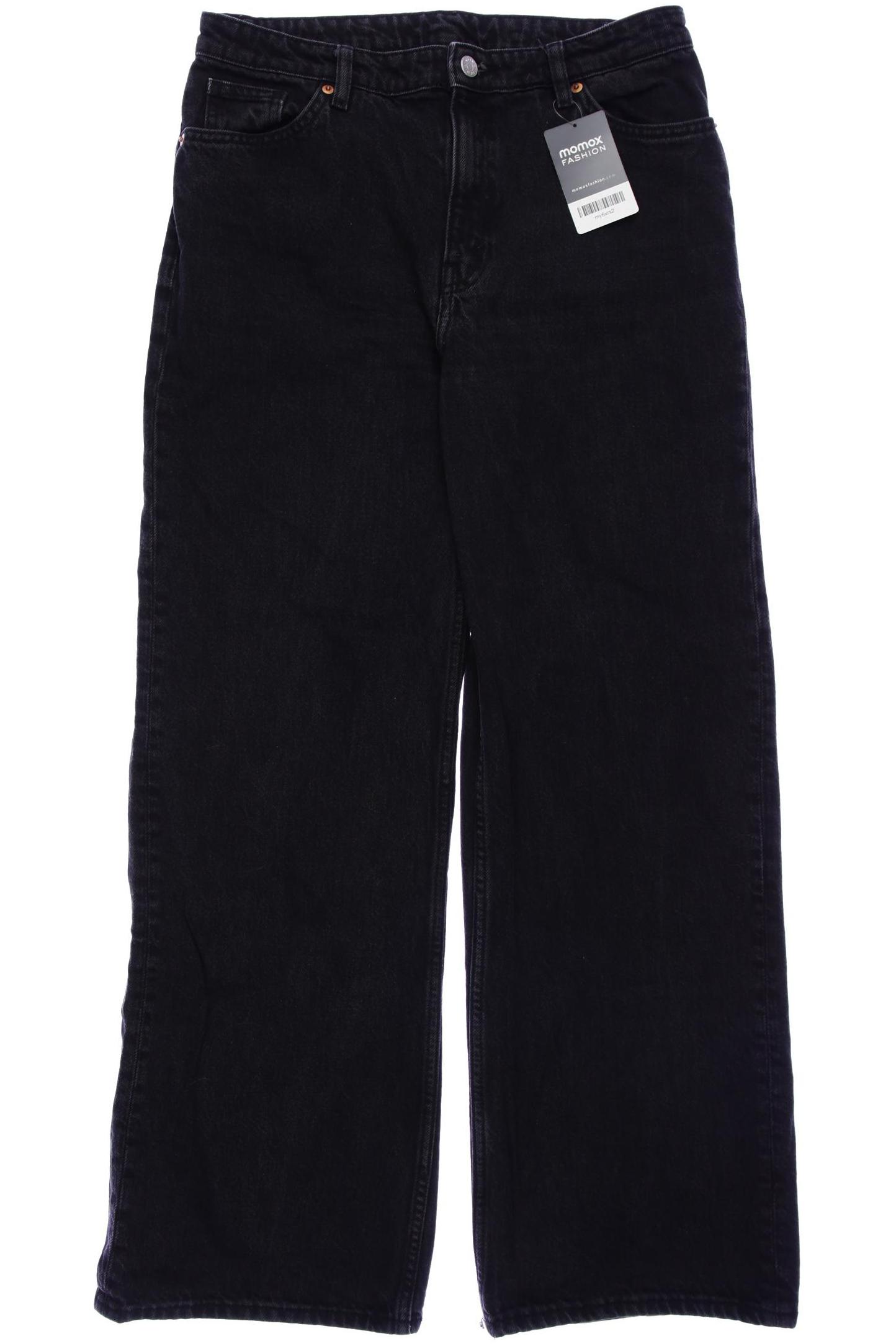 

Monki Damen Jeans, schwarz, Gr. 30