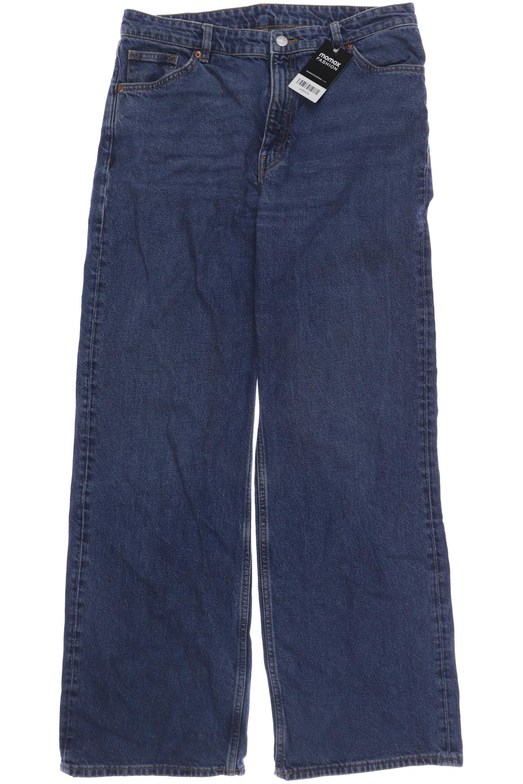 

MONKI Damen Jeans, blau