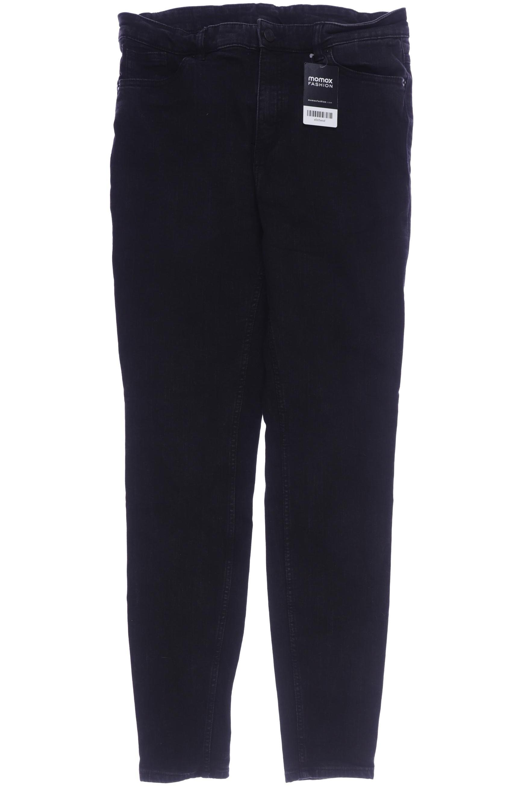 

Monki Damen Jeans, schwarz, Gr. 34