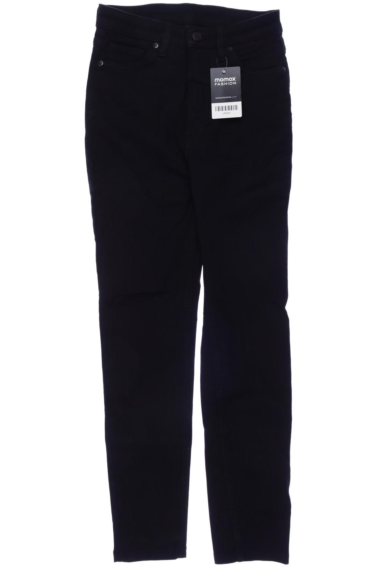 

Monki Damen Jeans, schwarz, Gr. 26