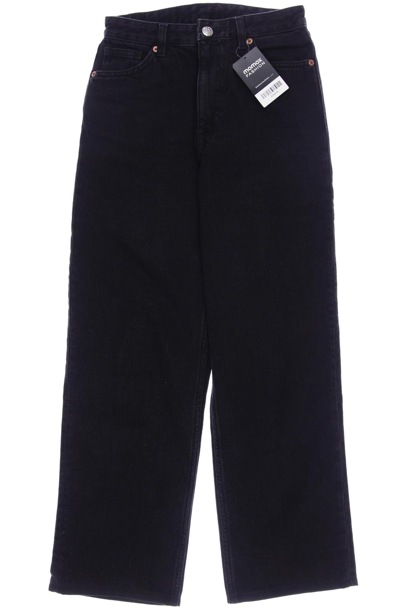 

MONKI Damen Jeans, schwarz