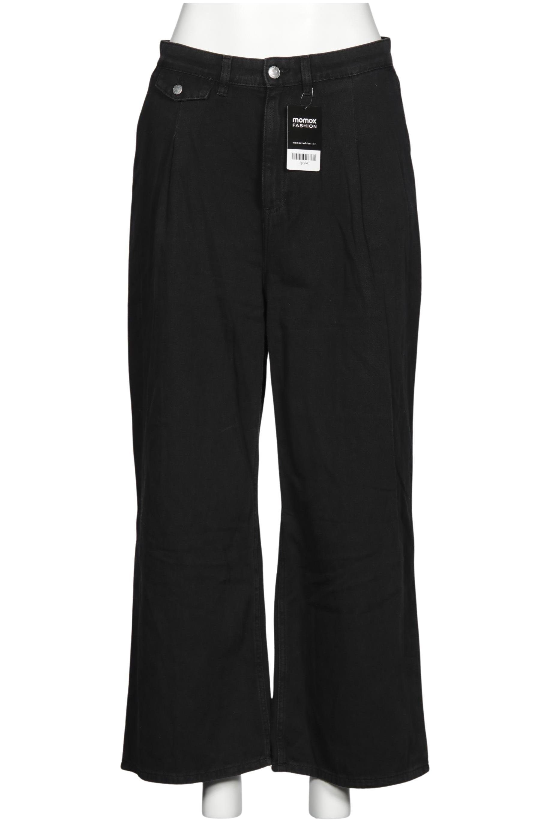 

Monki Damen Jeans, schwarz, Gr. 42