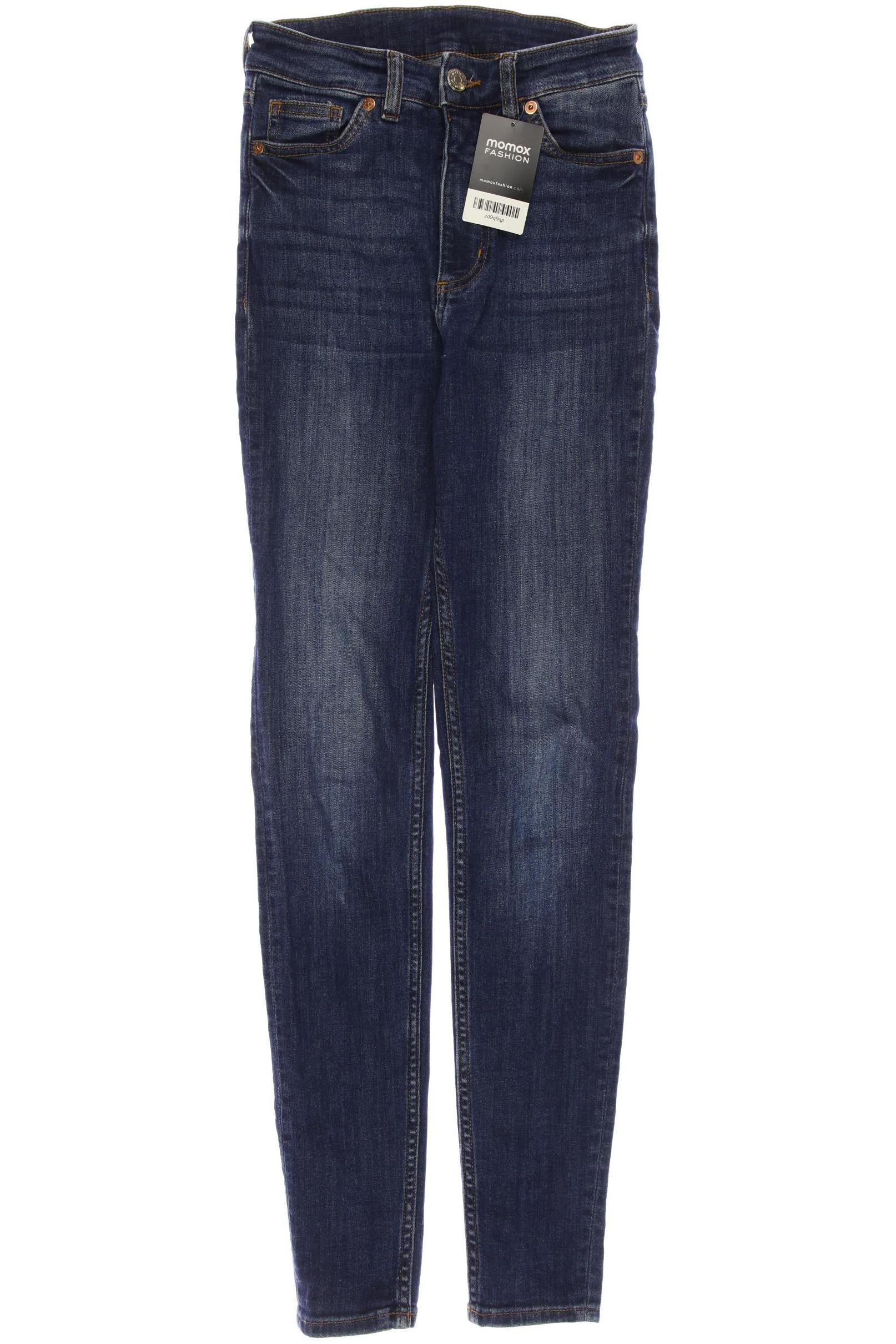 

MONKI Damen Jeans, marineblau