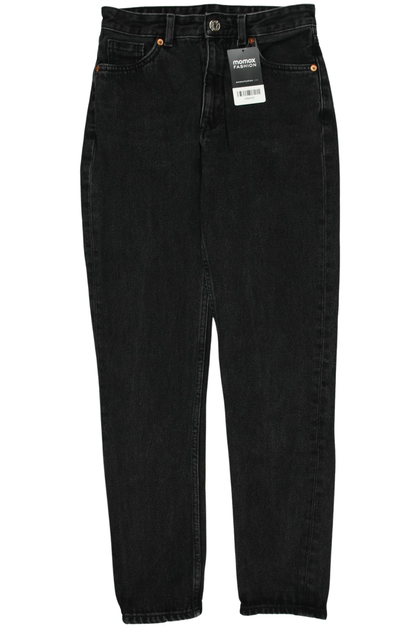 

Monki Damen Jeans, schwarz, Gr. 26