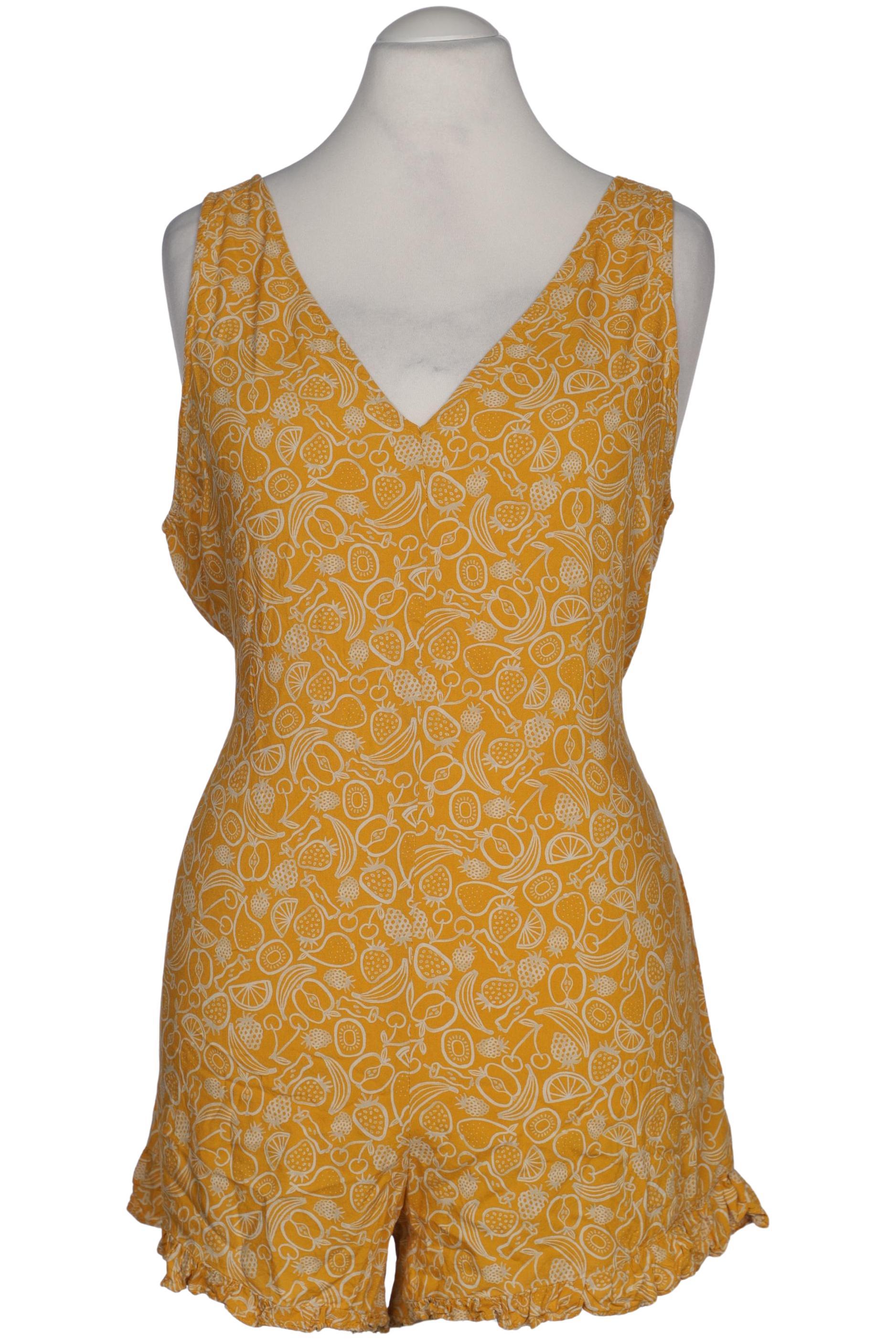 

Monki Damen Jumpsuit/Overall, gelb, Gr. 42