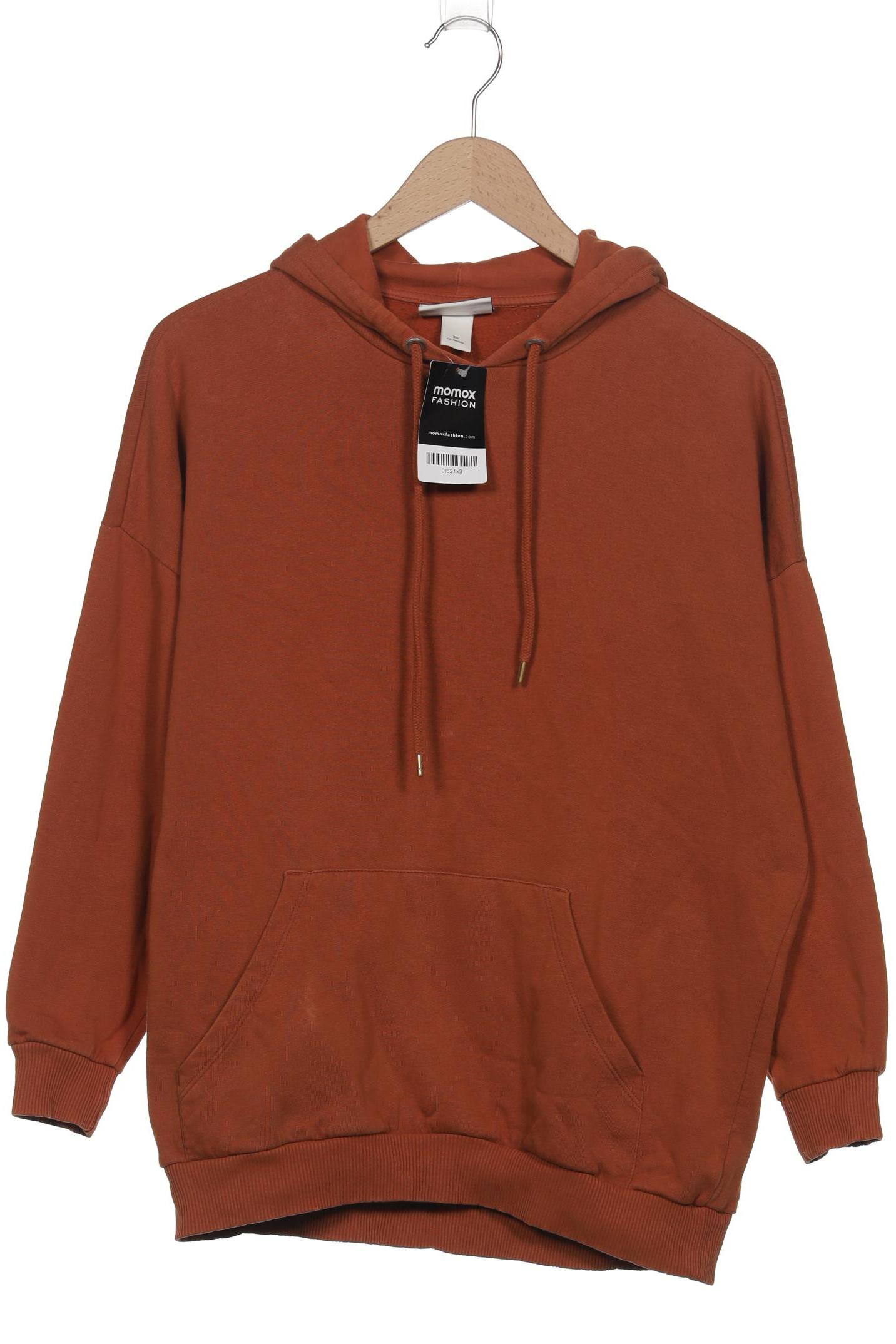 

Monki Damen Kapuzenpullover, orange, Gr. 34