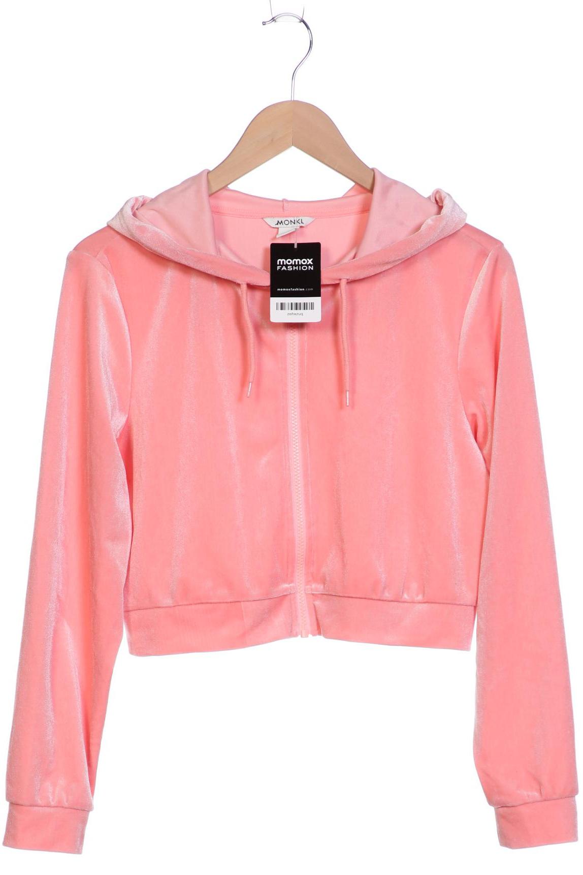 

MONKI Damen Kapuzenpullover, pink