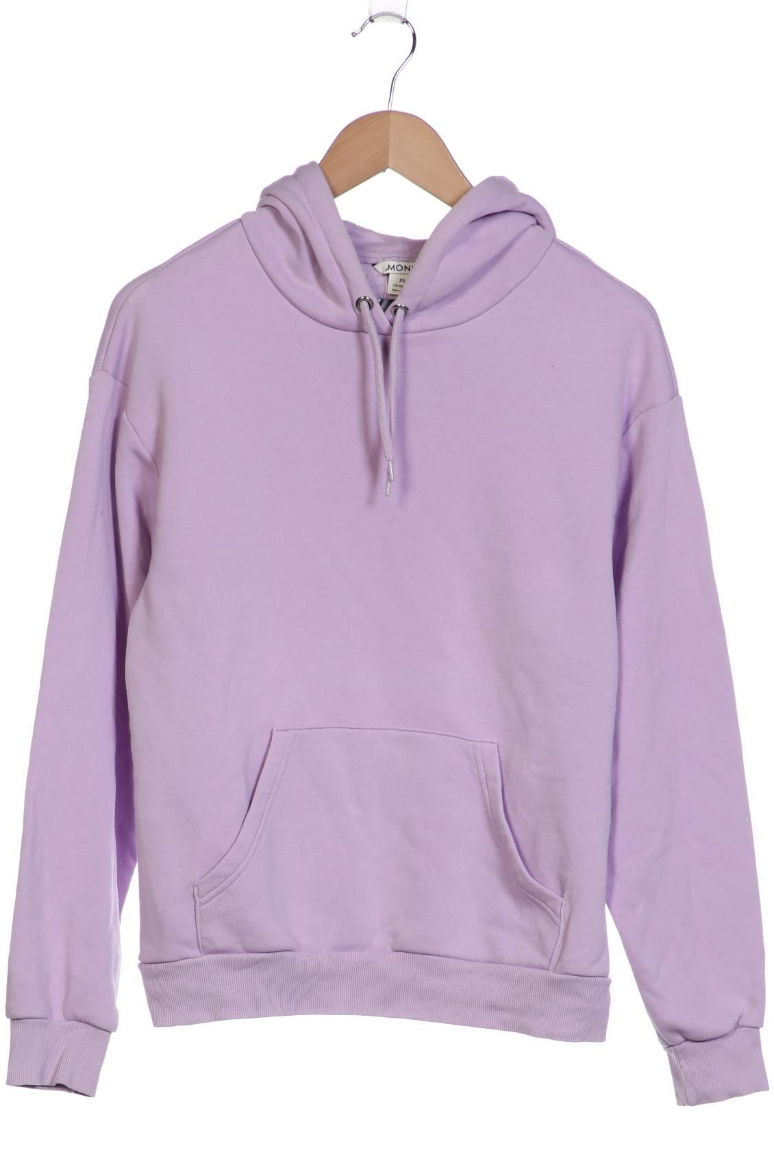 

Monki Damen Kapuzenpullover, flieder, Gr. 34