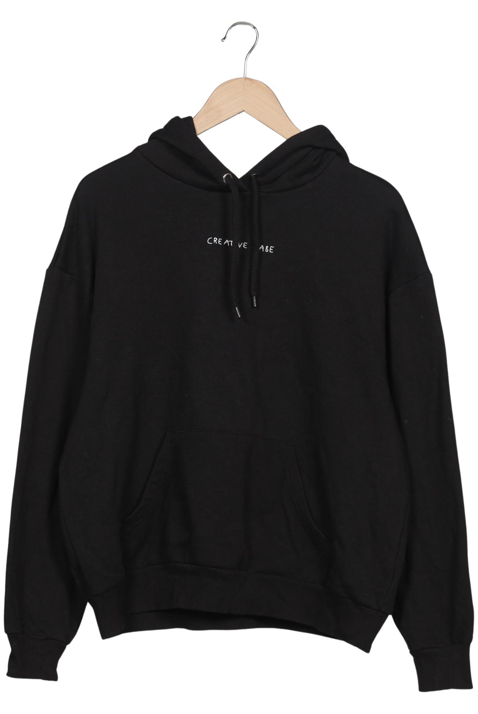 

Monki Damen Kapuzenpullover, schwarz, Gr. 38