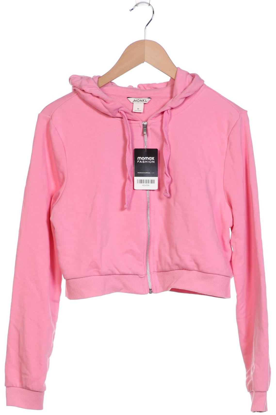 

Monki Damen Kapuzenpullover, pink, Gr. 38