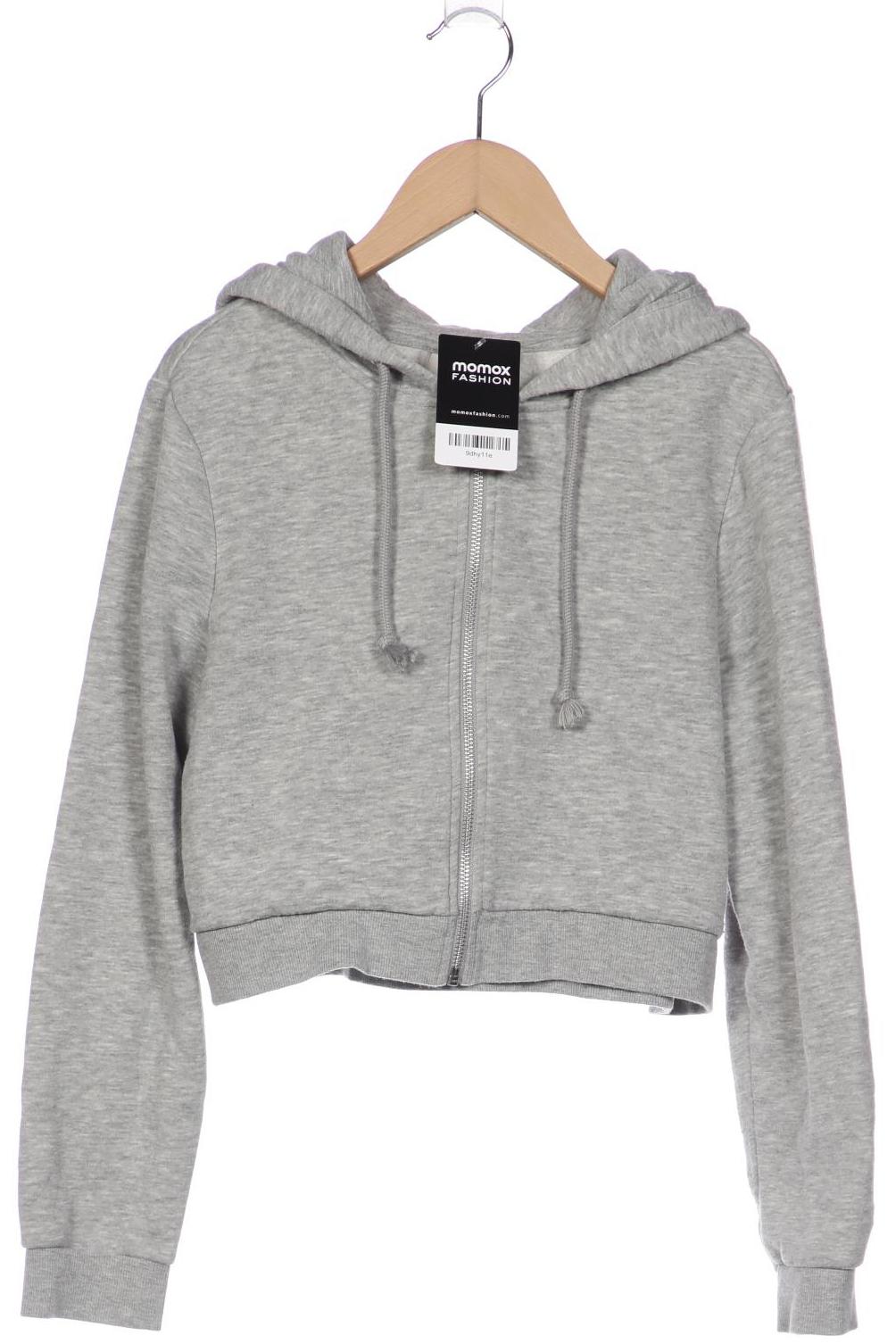 

MONKI Damen Kapuzenpullover, grau