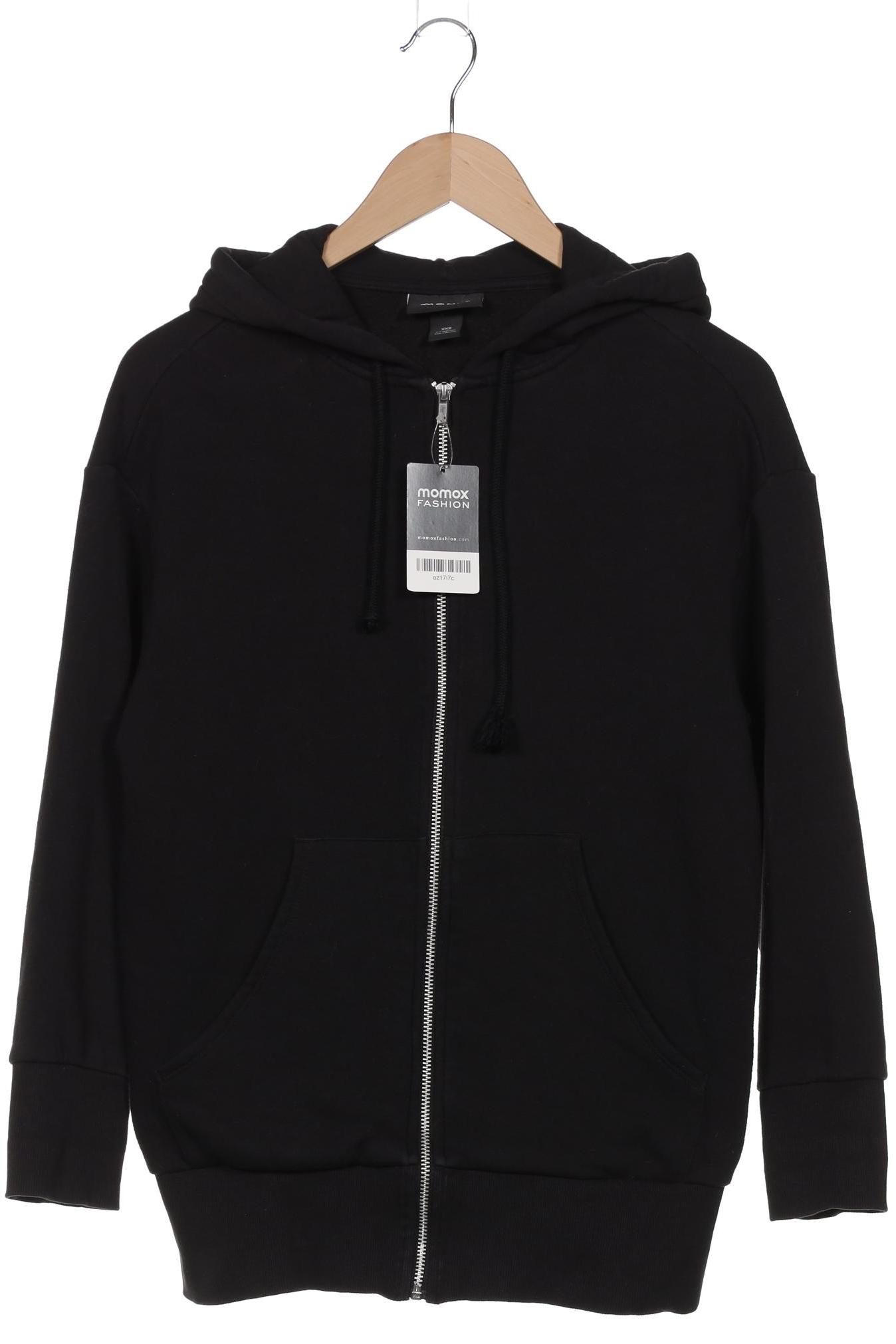 

Monki Damen Kapuzenpullover, schwarz, Gr. 32