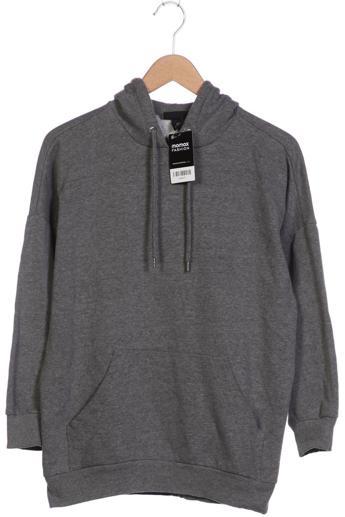 

MONKI Damen Kapuzenpullover, grau