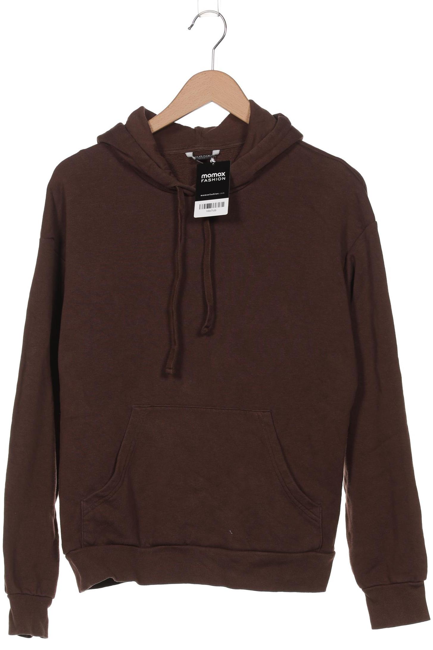 

Monki Damen Kapuzenpullover, braun, Gr. 38