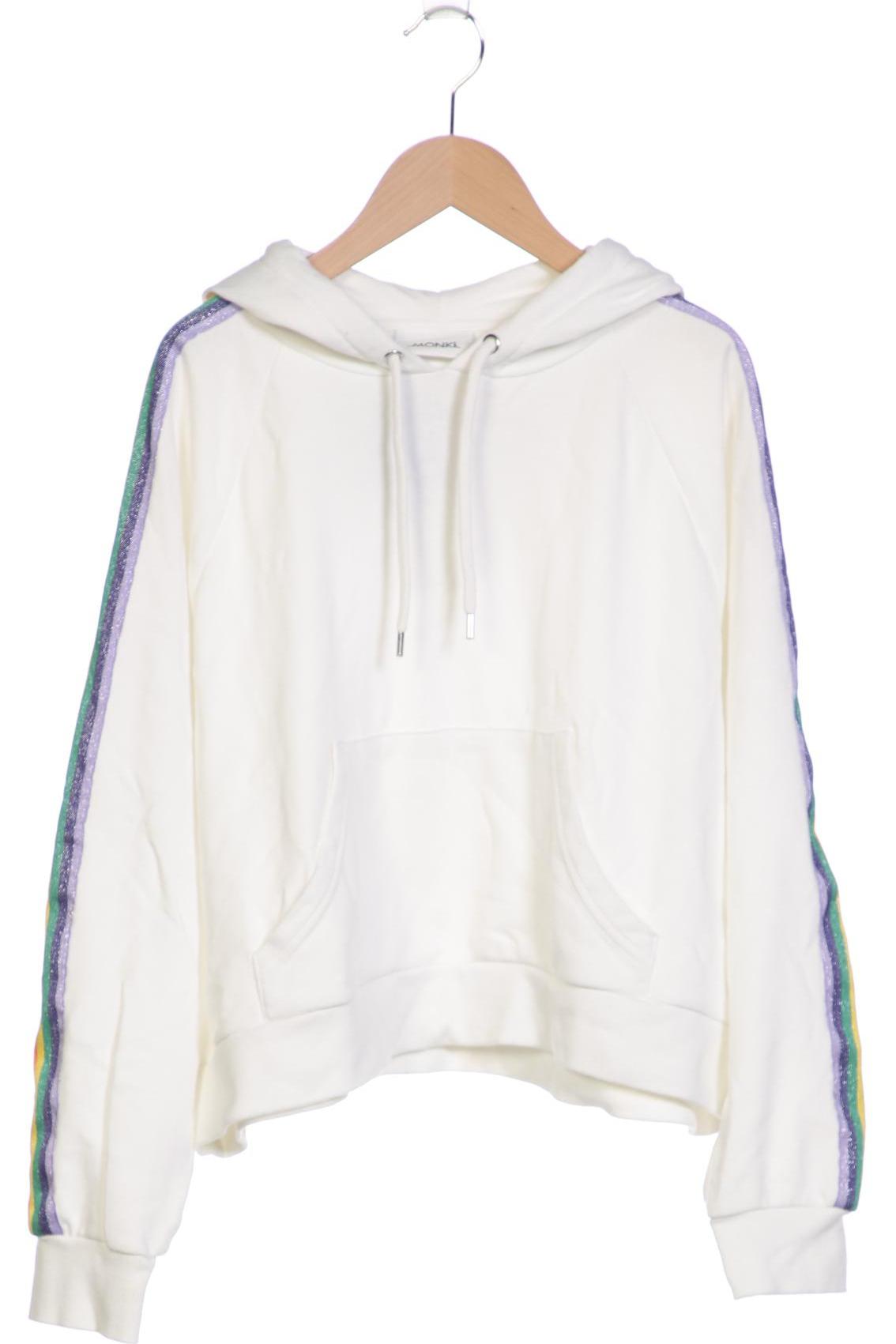 

Monki Damen Kapuzenpullover, weiß, Gr. 36