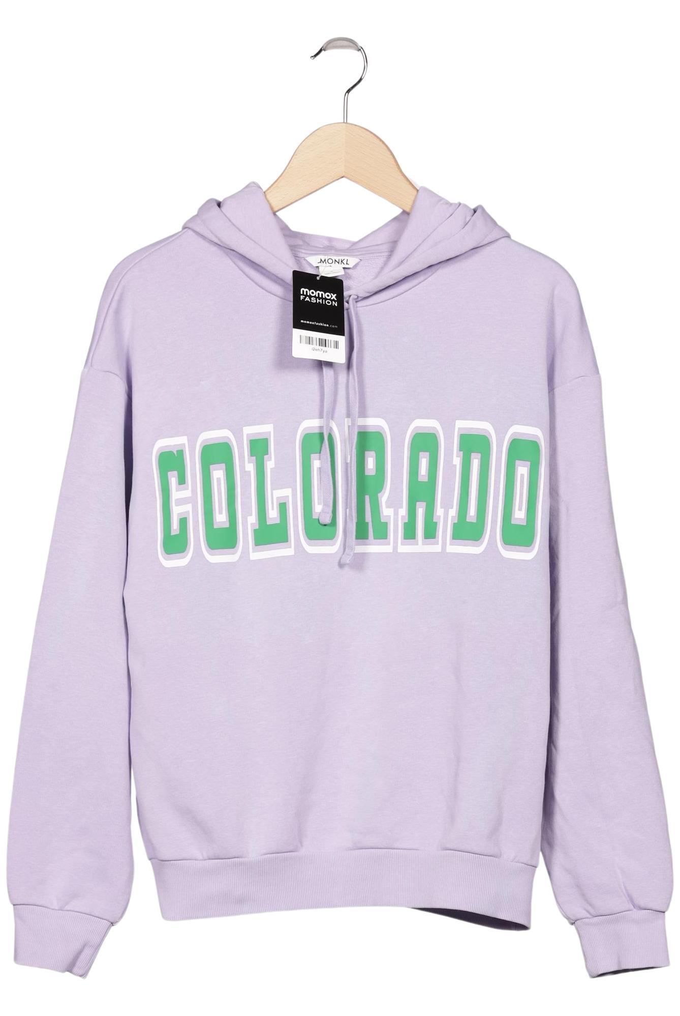 

Monki Damen Kapuzenpullover, flieder, Gr. 36