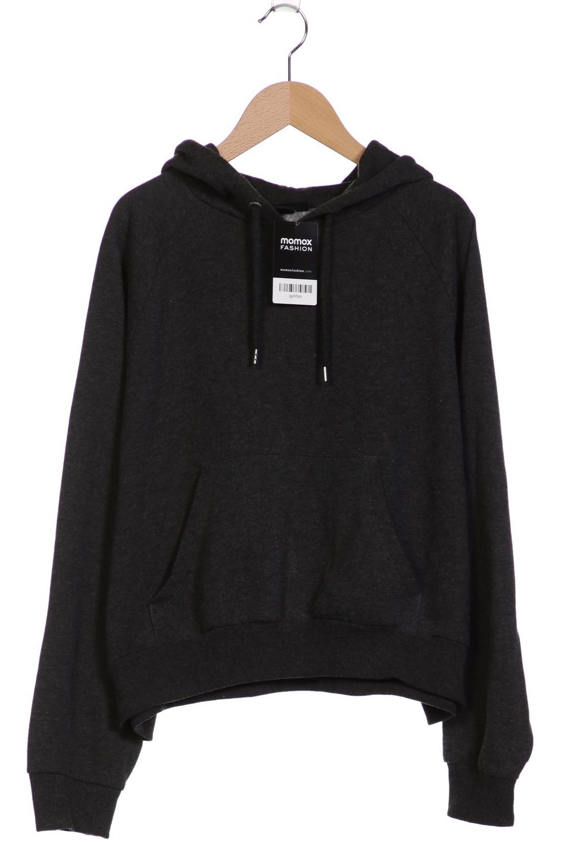 

Monki Damen Kapuzenpullover, grau, Gr. 42