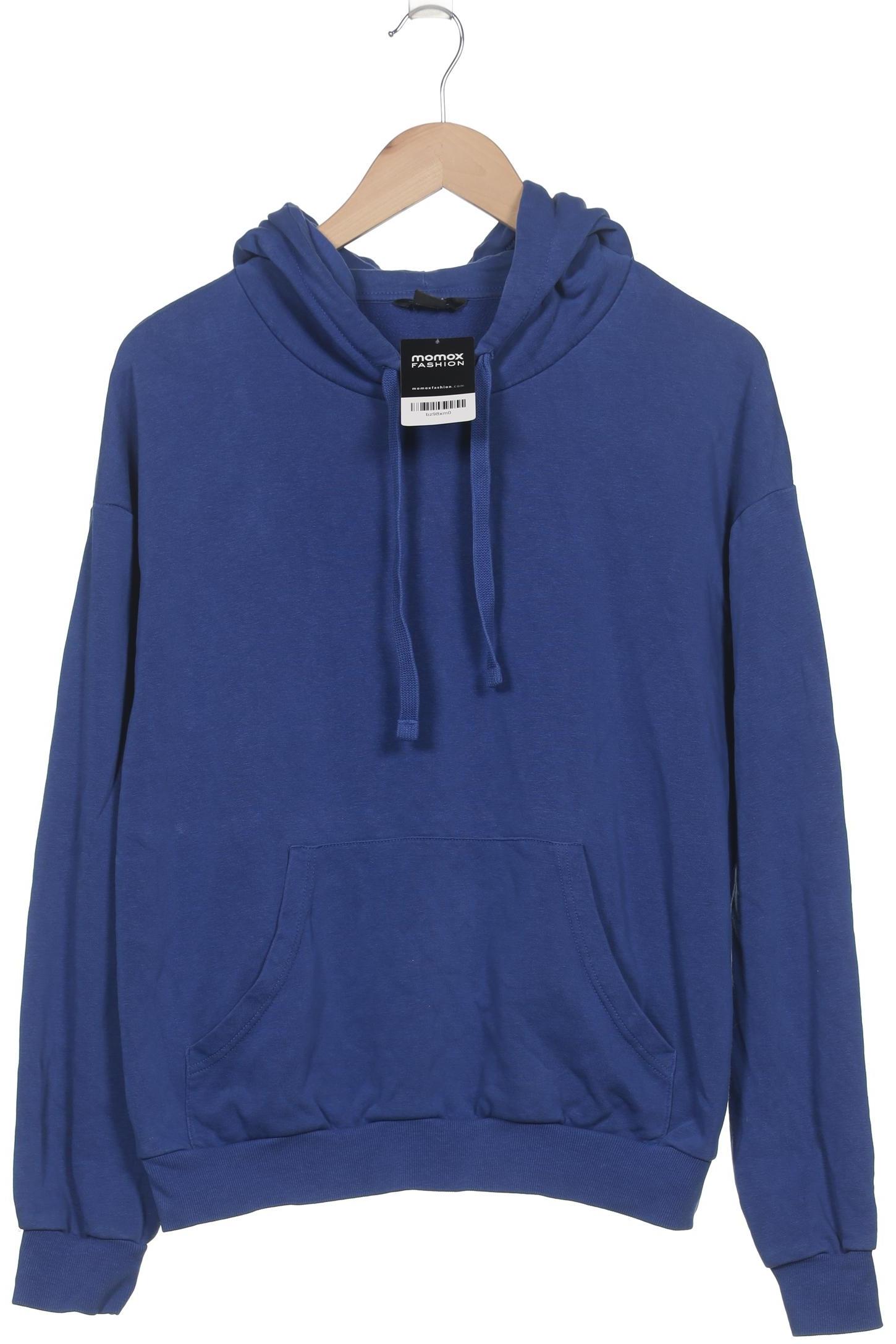 

Monki Damen Kapuzenpullover, blau, Gr. 38