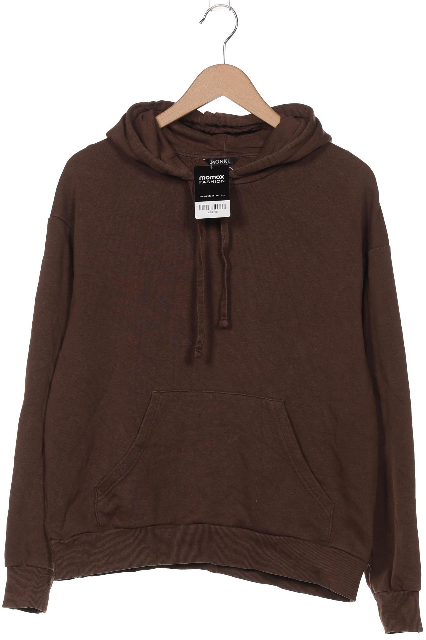 

Monki Damen Kapuzenpullover, braun, Gr. 38